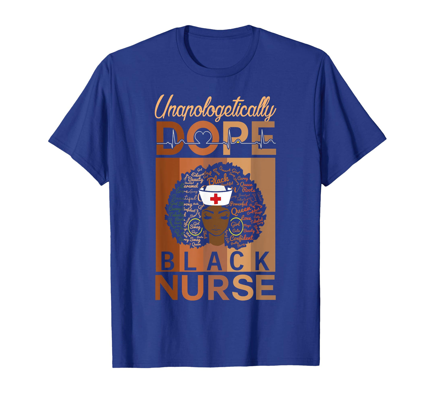 Unapologetically Dope Black Nurse Black History Month T-Shirt