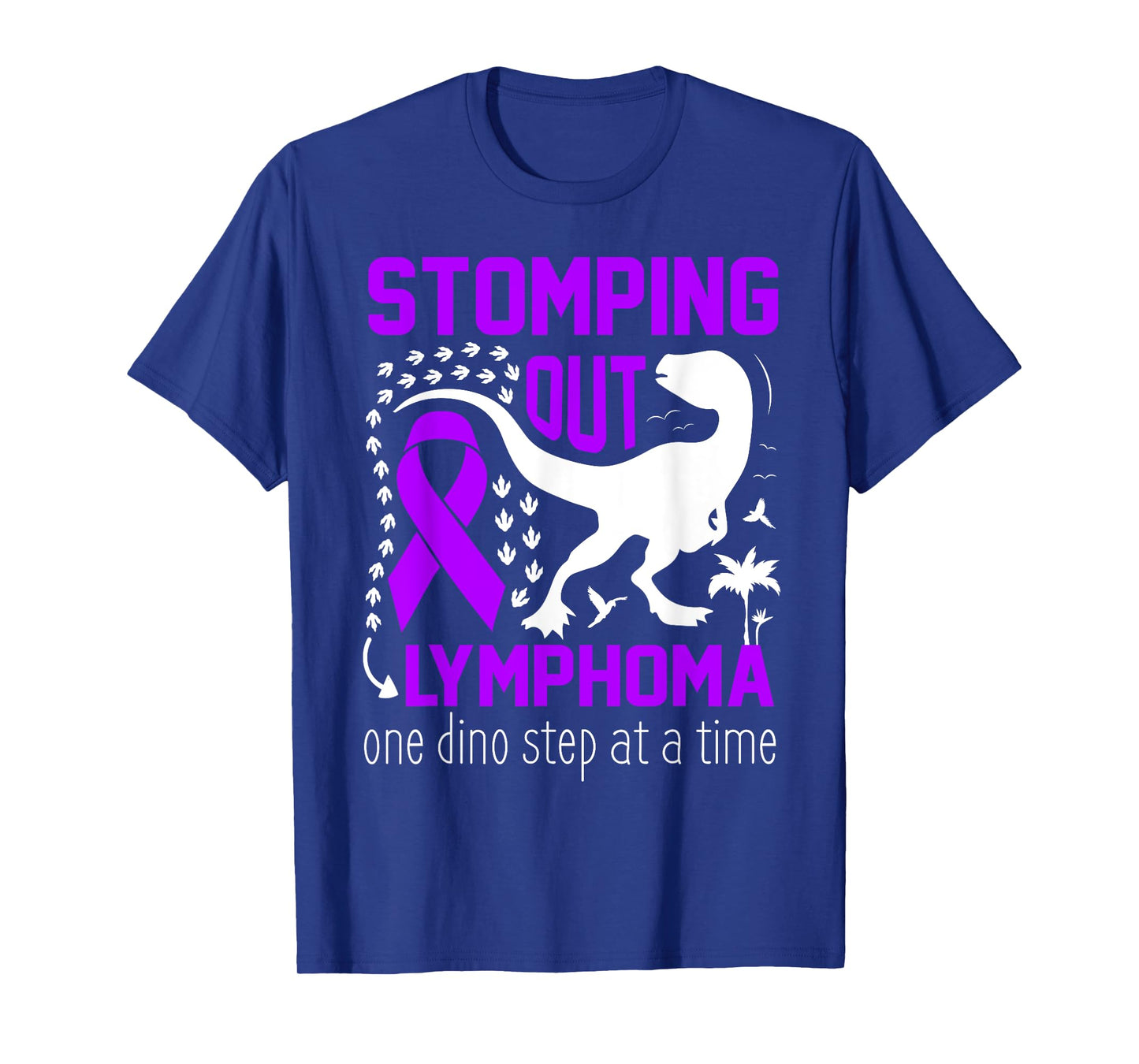 Hodgkins lymphoma Warrior Awareness Purple Ribbon Child T-Shirt