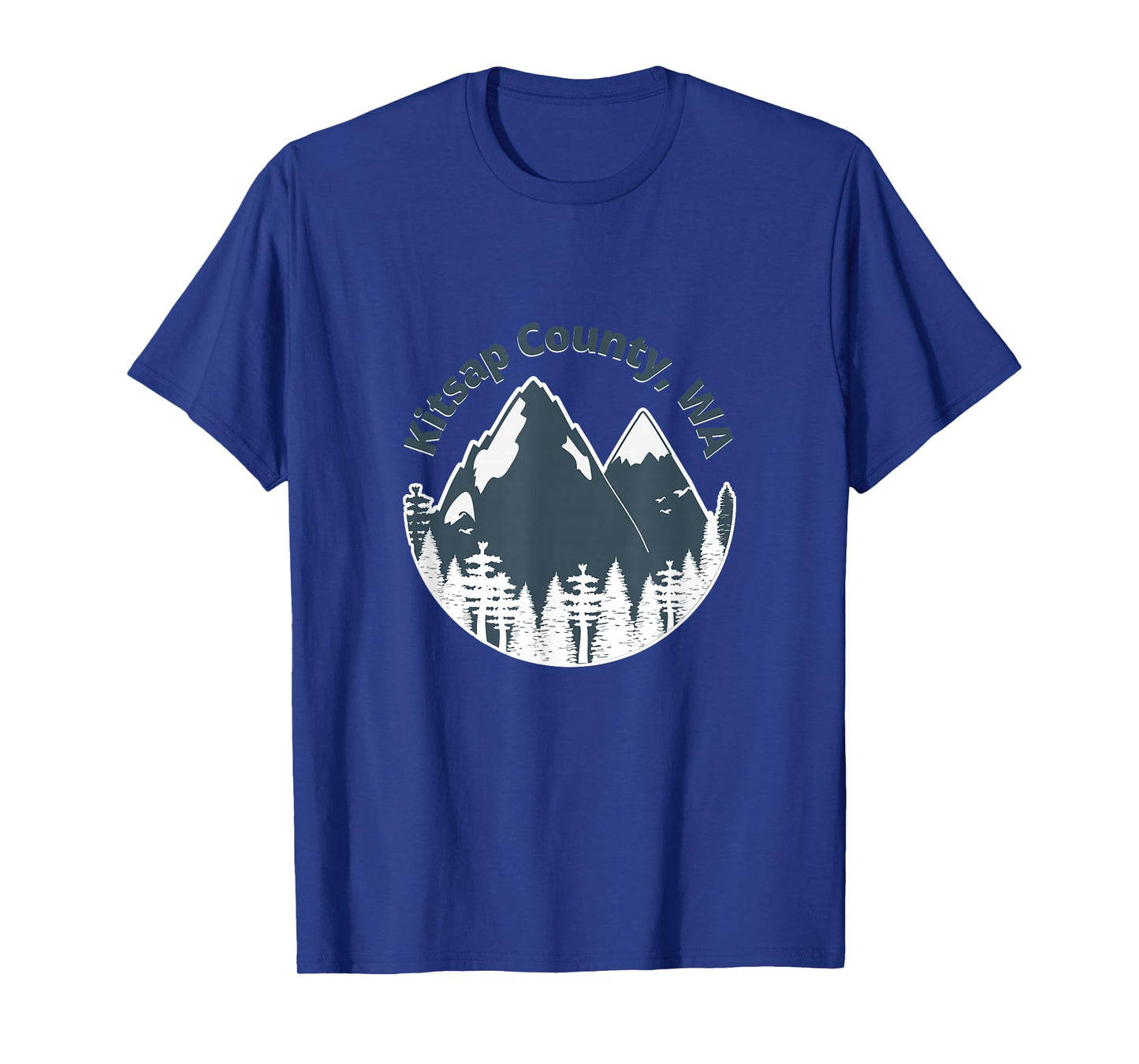 Kitsap County WA Mountains Hiking Climbing & Camping T-Shirt