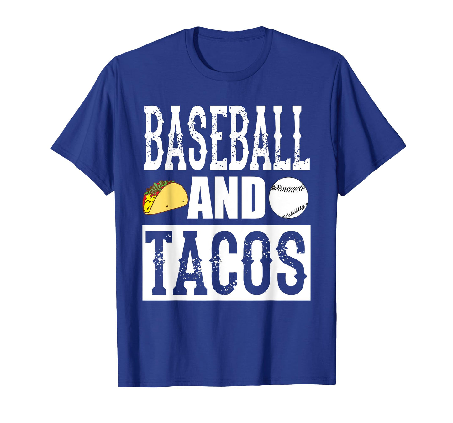 Baseball and Tacos Funny Taco T-Shirt T-Shirt