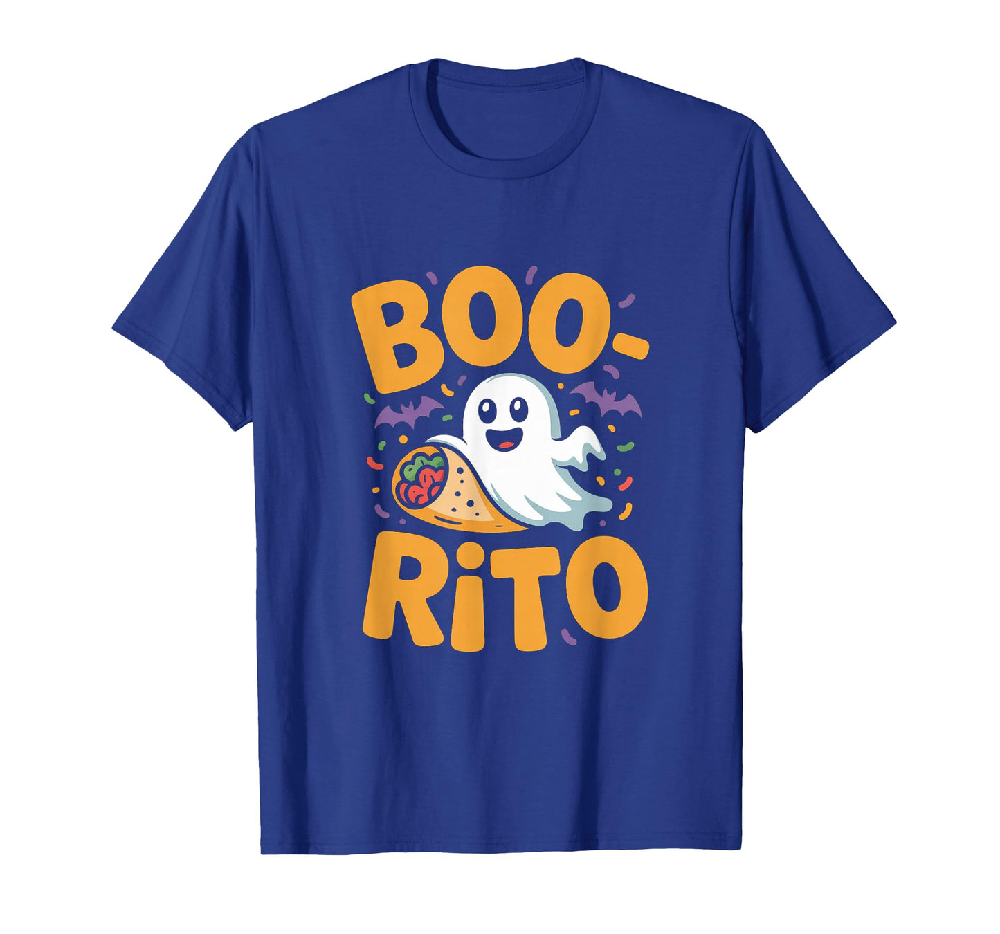 Boo-Rito Cute Ghost Taco Halloween T-Shirt