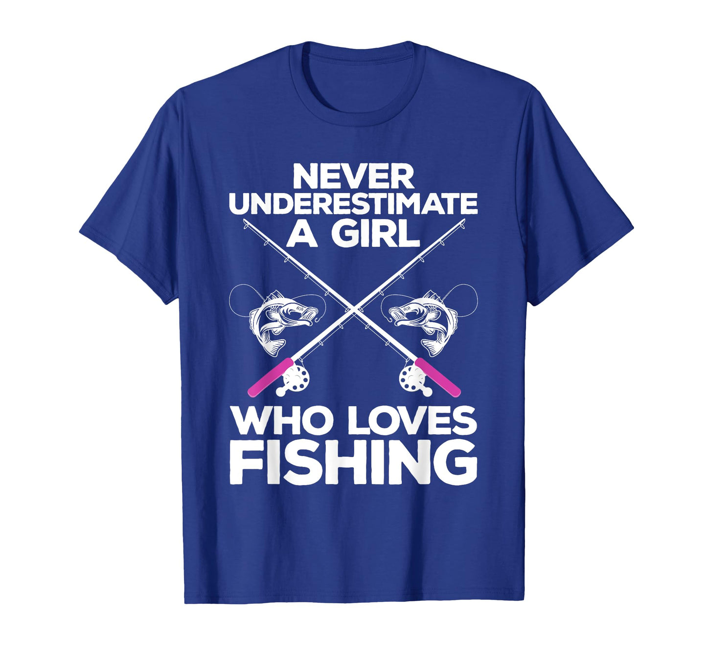 Cool Fishing For Women Girls Fisherman Fish Lure Saltwater T-Shirt