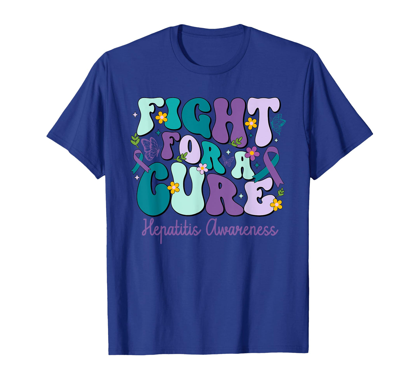 Fight For A Cure World Hepatitis Awareness Day T-Shirt