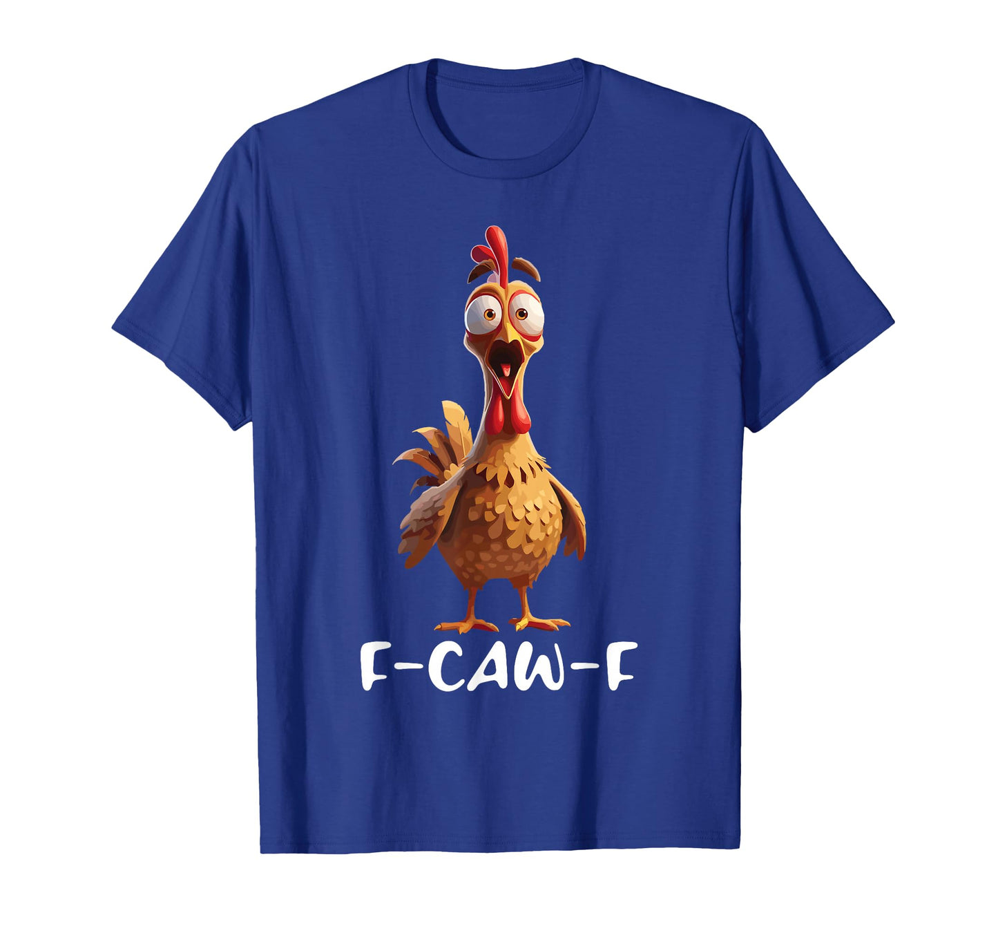 F-Caw-F Funny Crow Raven Gothic FCAWF Chicken T-Shirt