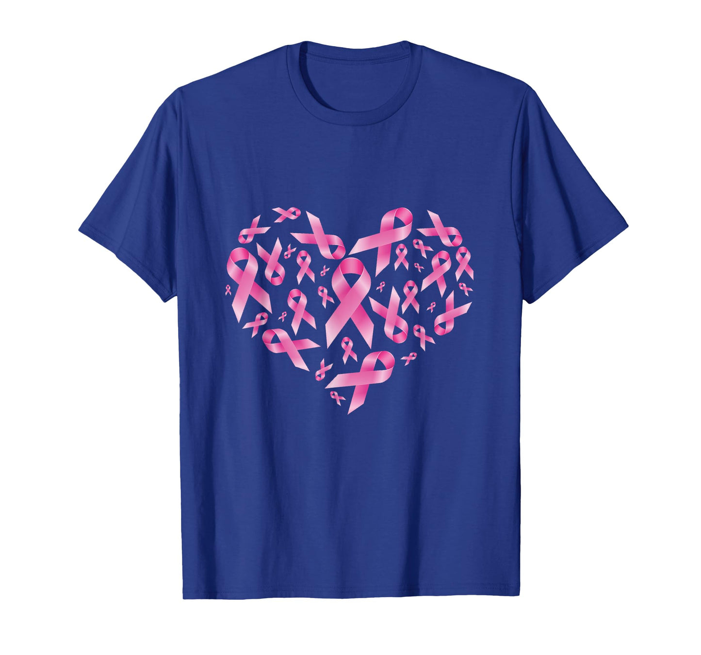 Breast Cancer Awareness Ribbon Heart Warrior T-Shirt