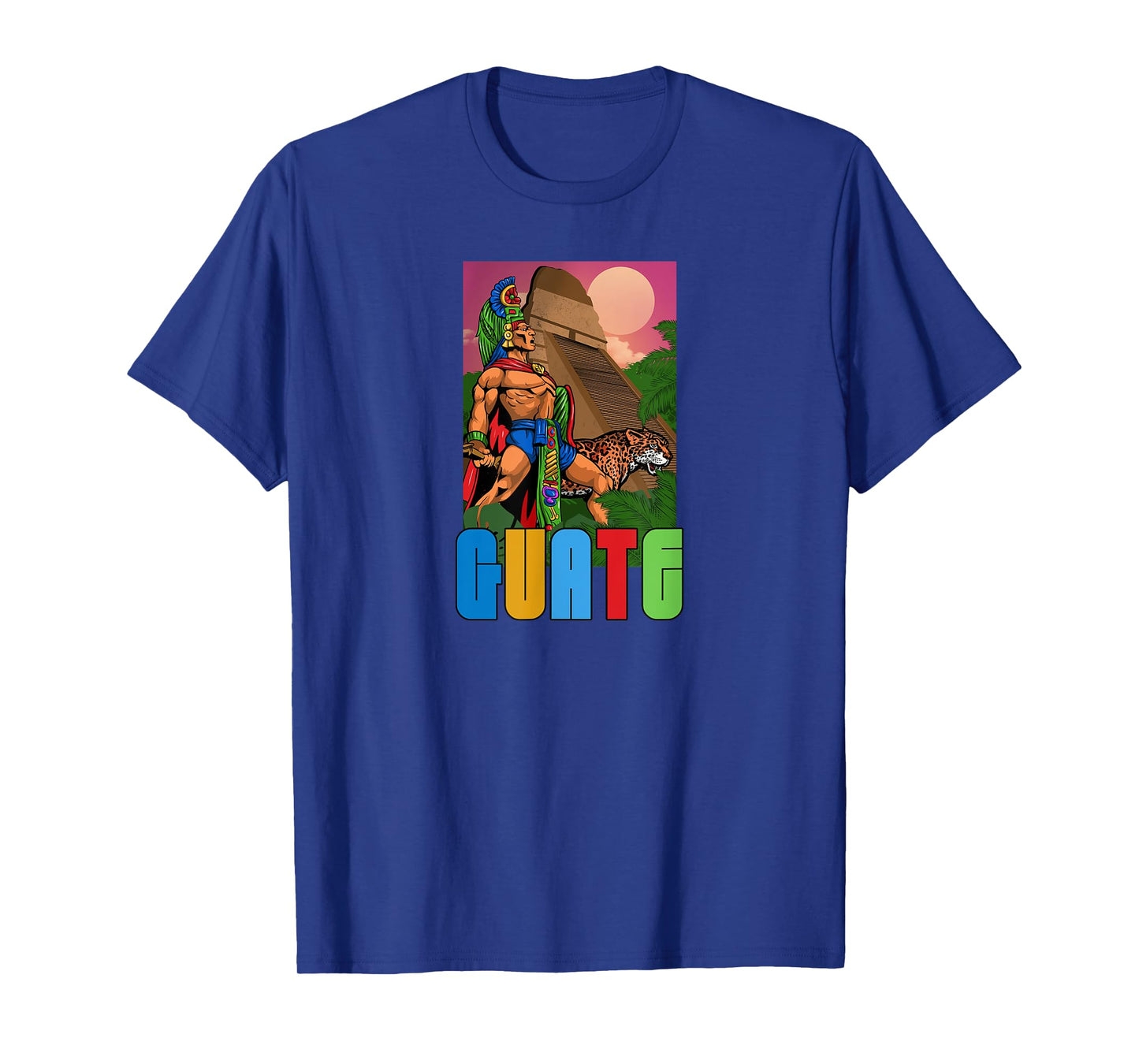 Guatemala Proud Hispanic Guate Flag Guatemalan Tecun Uman T-Shirt
