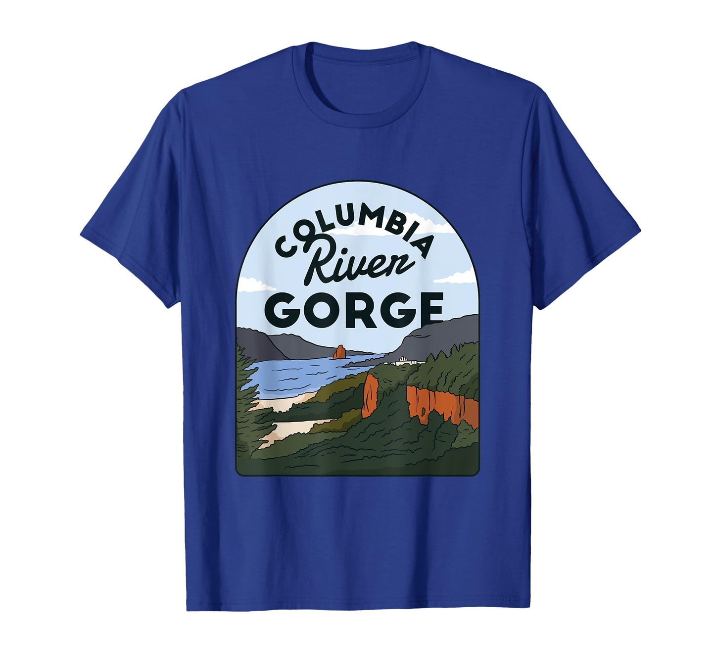 Columbia River Gorge Oregon Travel Nature Portland Salem T-Shirt