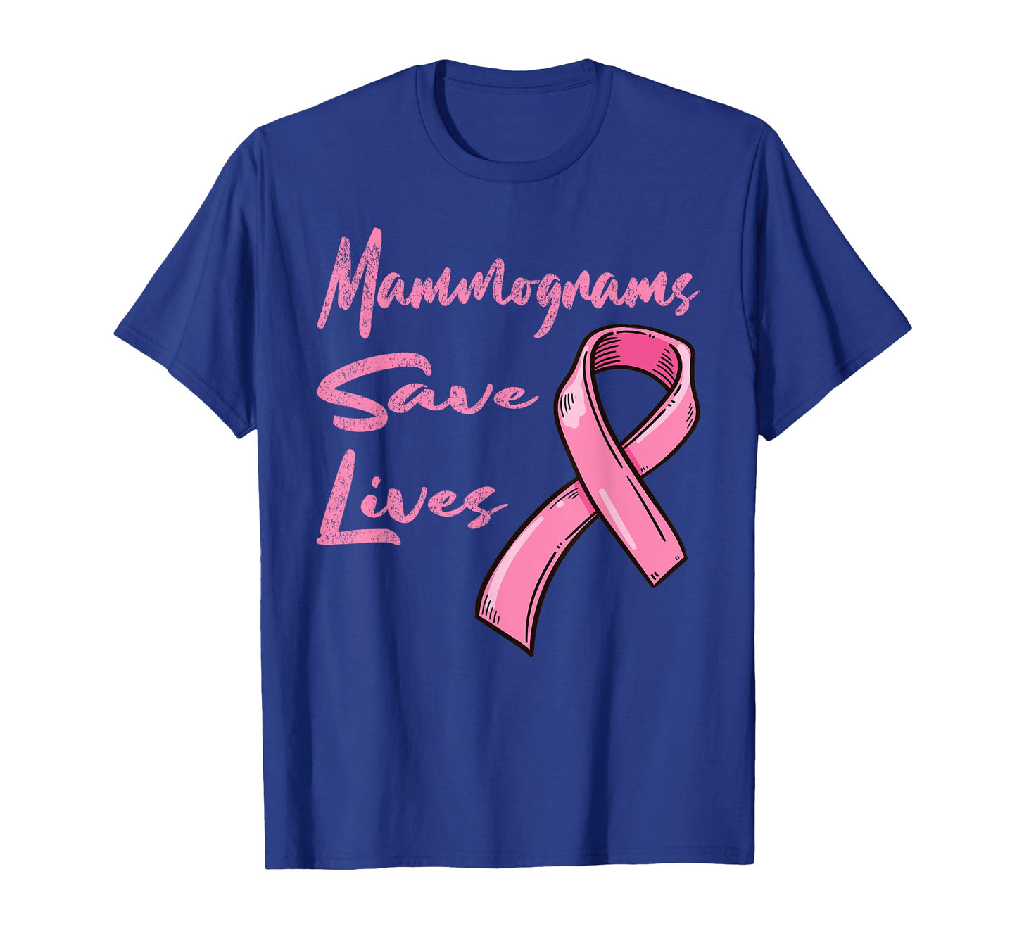 Mammograms Save Lives Breast Cancer Awareness T-Shirt
