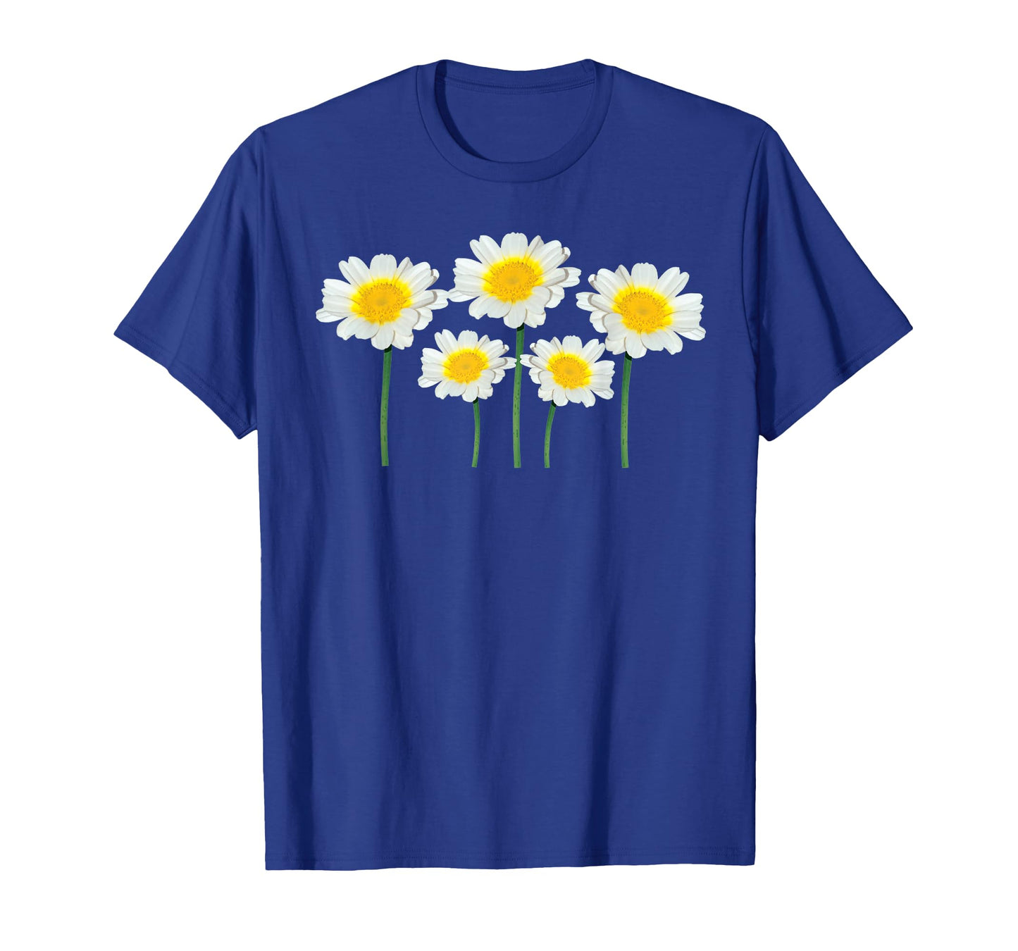Cute Daisy Flowers Classic Wildflower White & Yellow Graphic T-Shirt