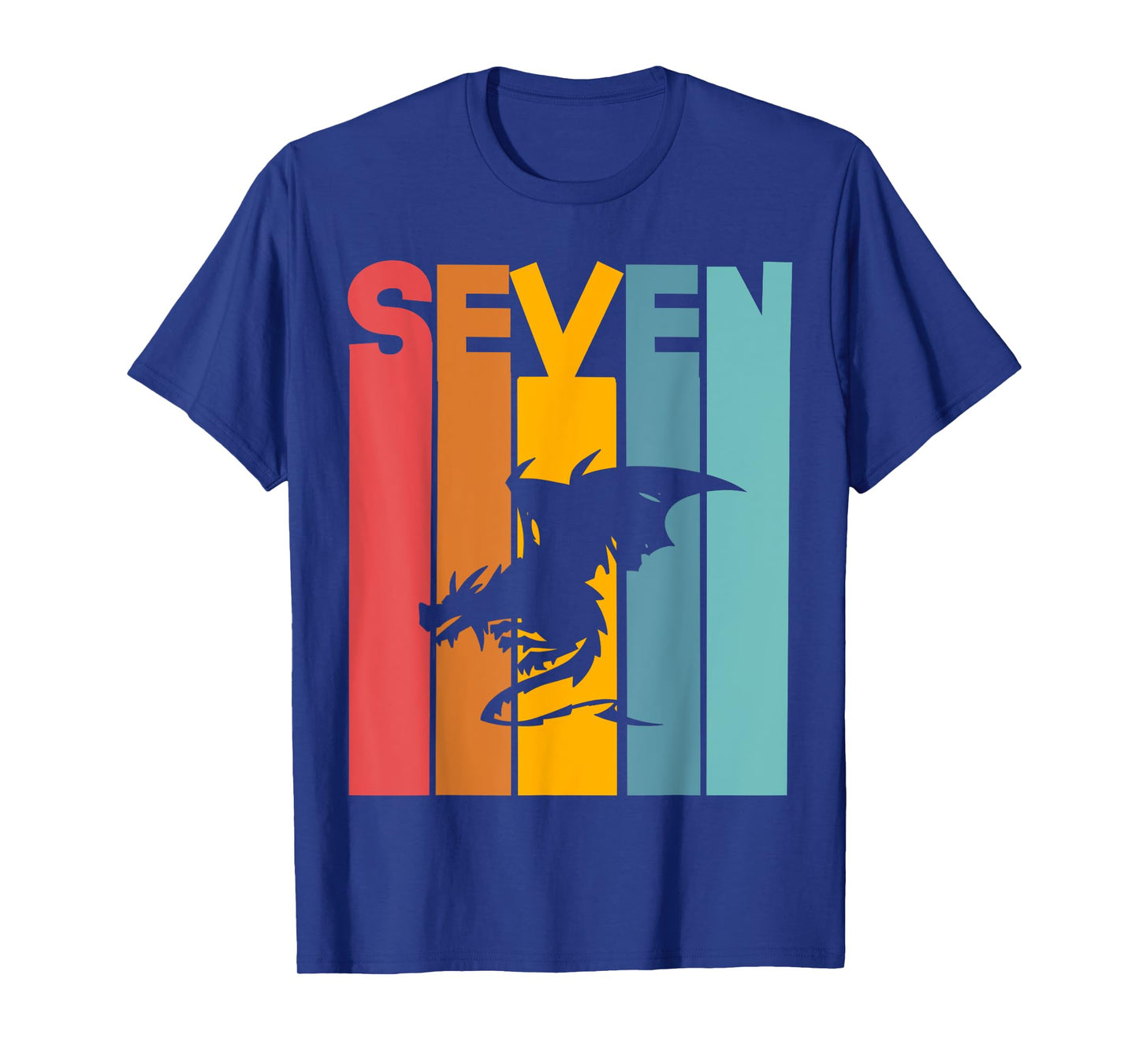 7th Birthday Dragon Children 7 Years Old T-Shirt