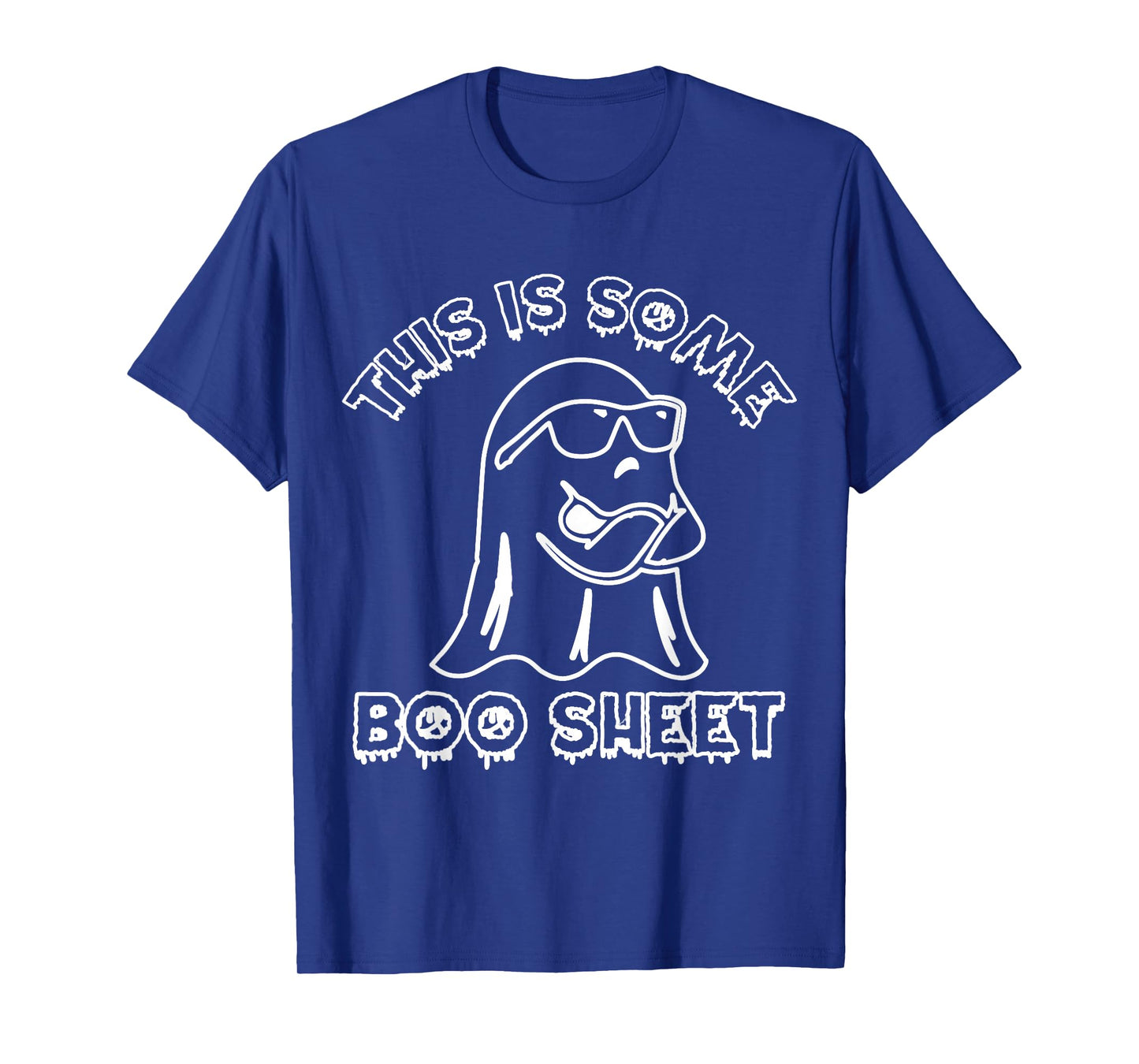 Retro Halloween Costume This is Boo Sheet Ghost Men Women T-Shirt