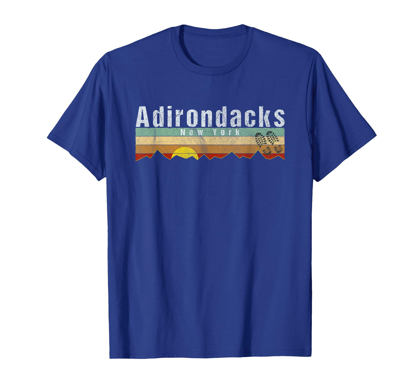Adirondacks Apparel - Vintage Adirondacks Hiking T-Shirt
