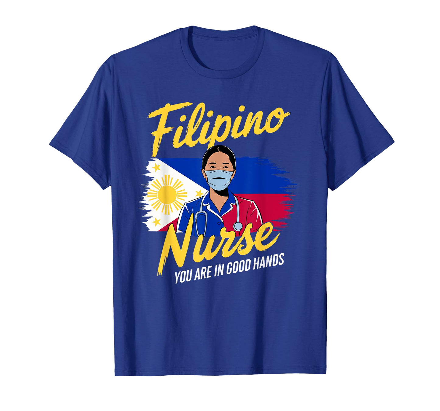 Proud Filipino Nurse Pinoy Heritage Pilipinas Philippines US T-Shirt
