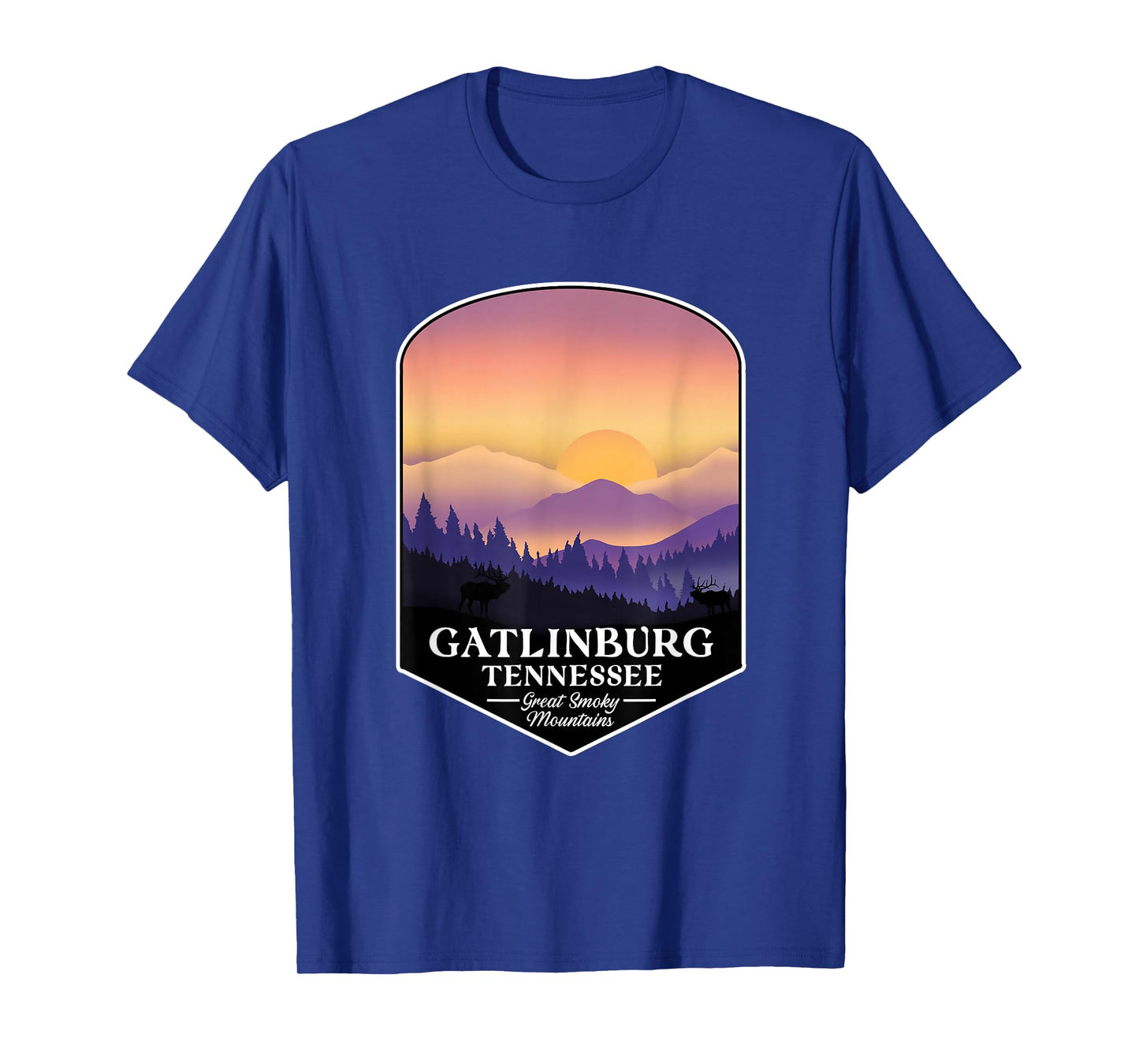 Great Smoky Mountains - Gatlingburg Tennessee Hiking T-Shirt