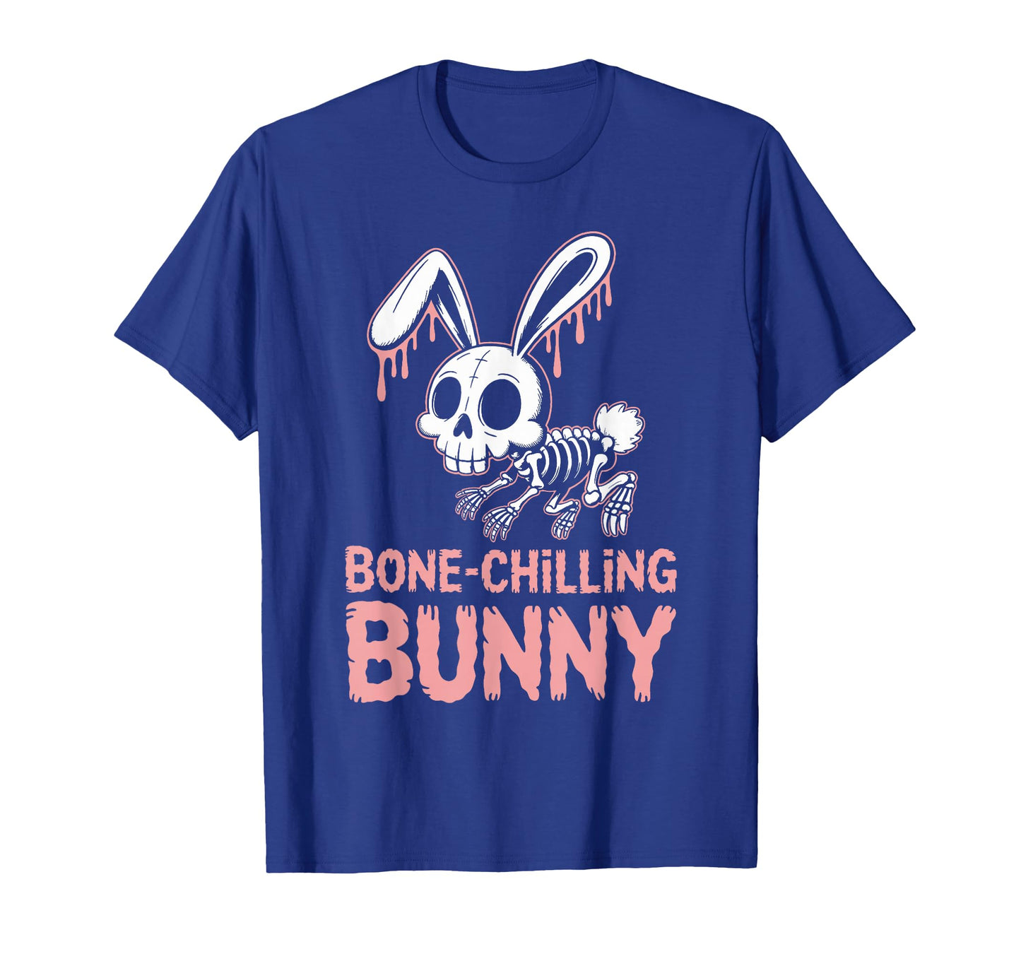 Spooky Bunny Skeleton Rabbit Halloween T-Shirt