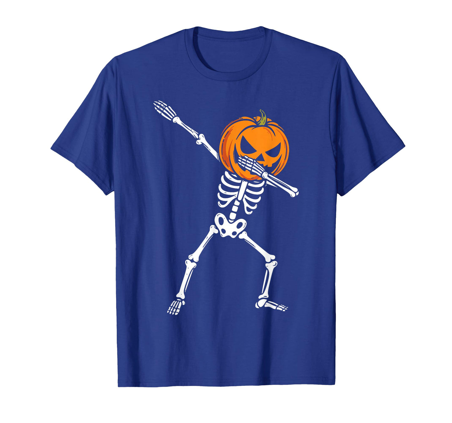 Dabbing Pumpkin Skeleton T-Shirt