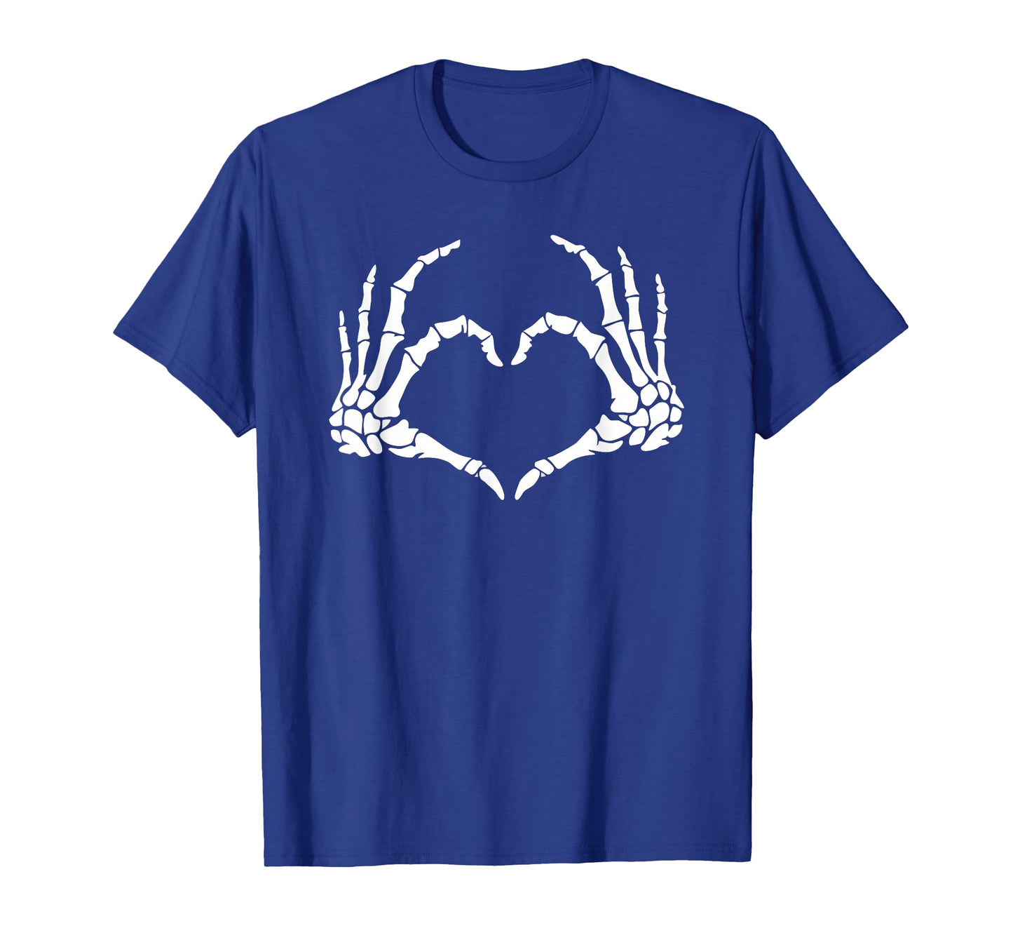 Skeleton Hands Heart Halloween Design Skeleton Halloween T-Shirt
