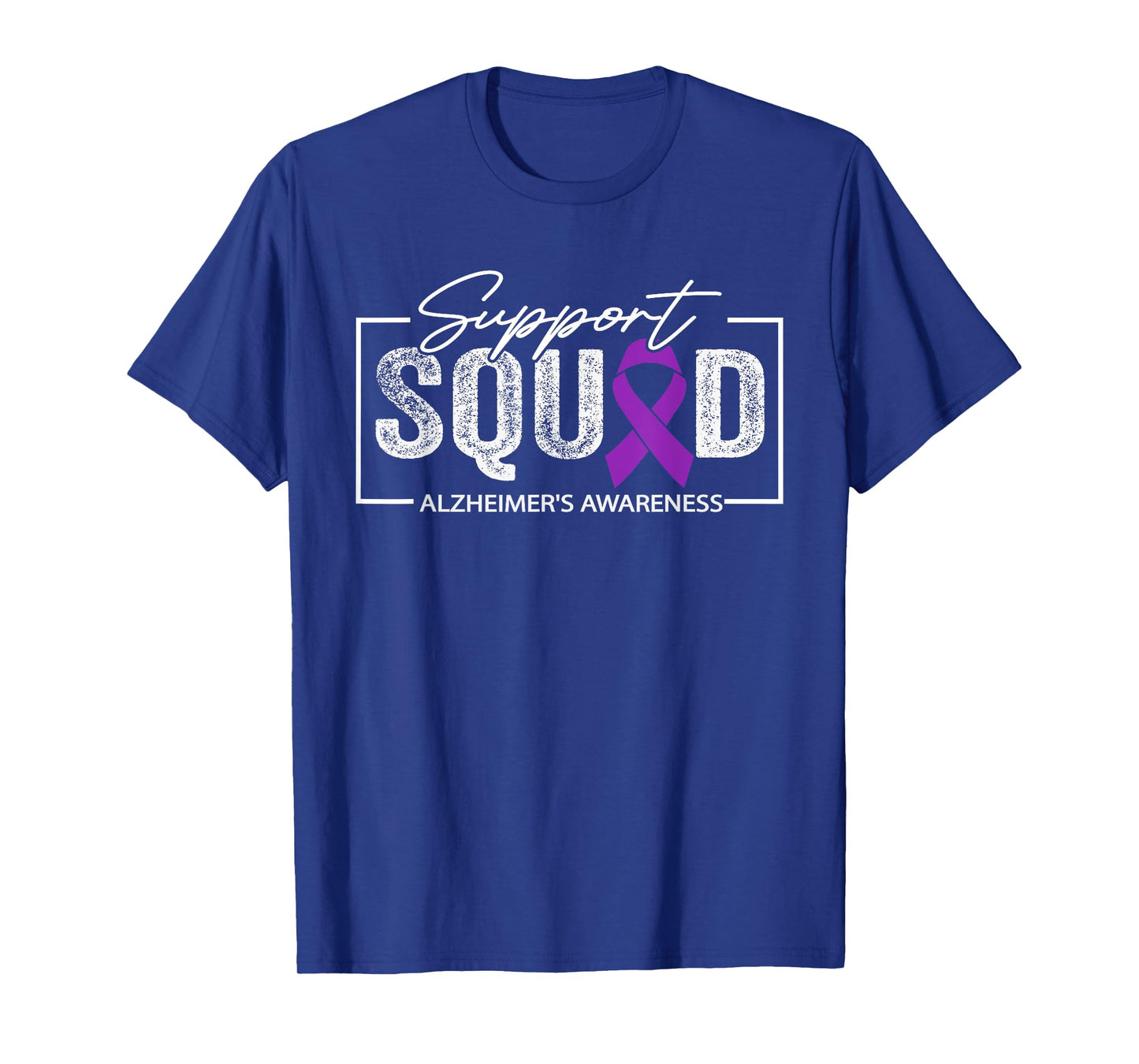Support Squad Alzheimer's Awareness Ribbon T-Shirt