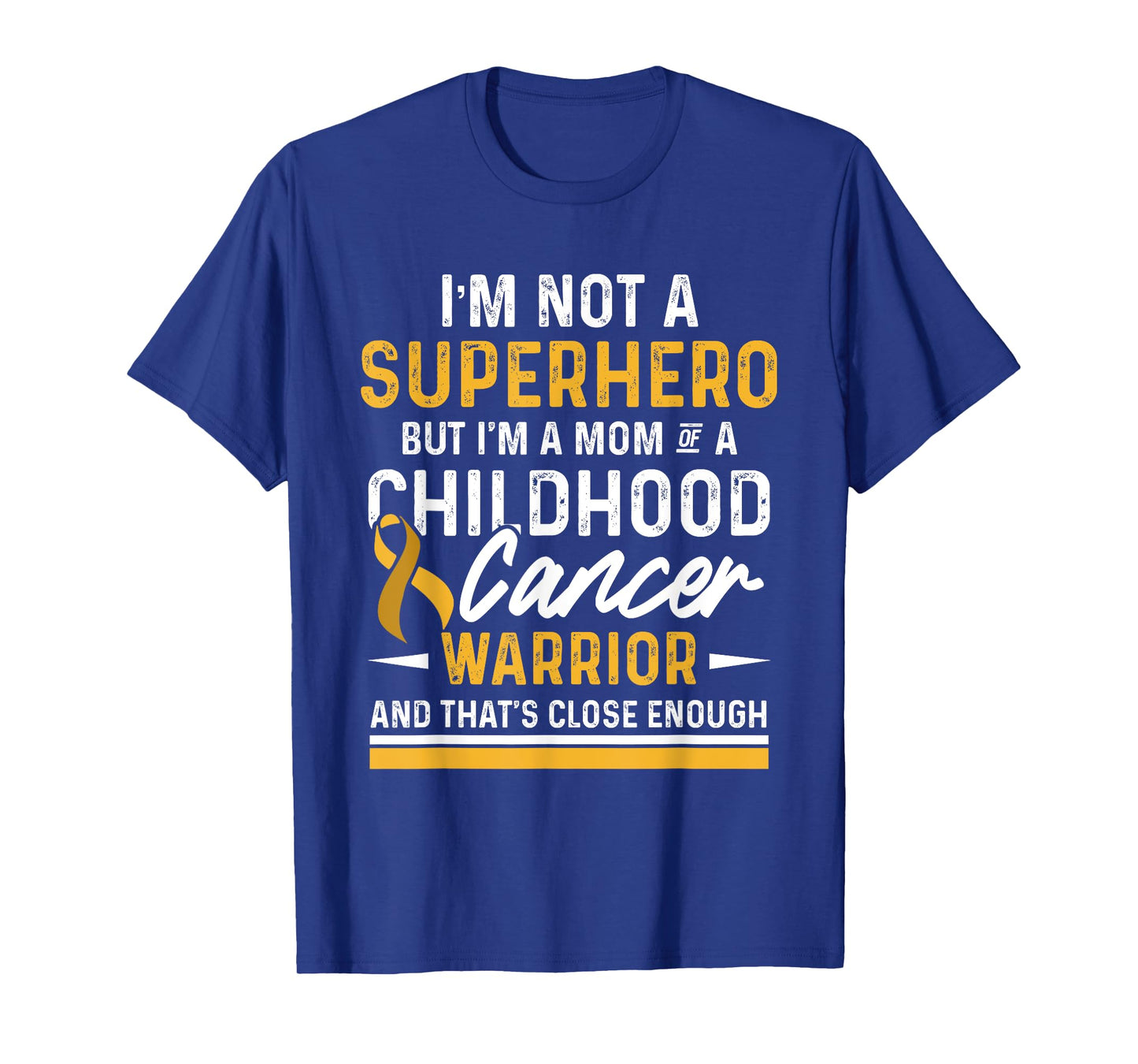 Childhood Cancer Survivor Mom Support Warrior T-Shirt