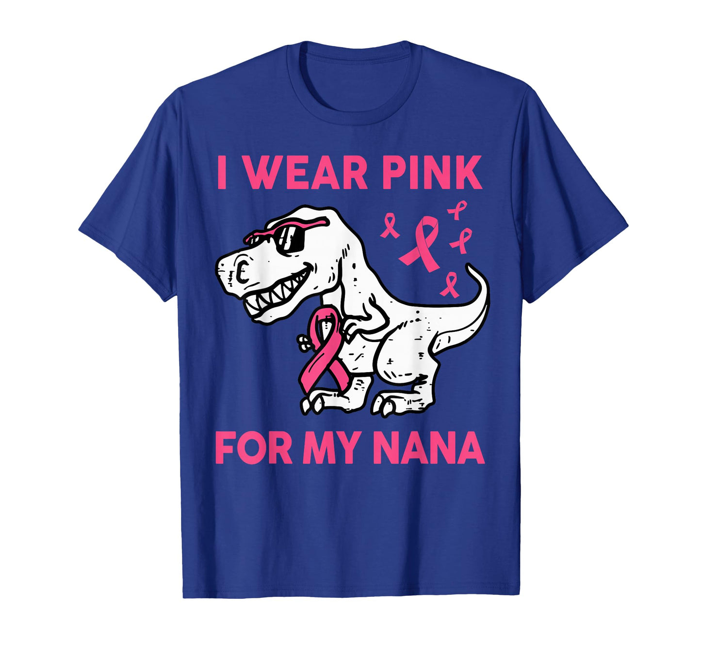 Breast Cancer Shirts Kids Toddler I Wear Pink For My Nana T-Shirt
