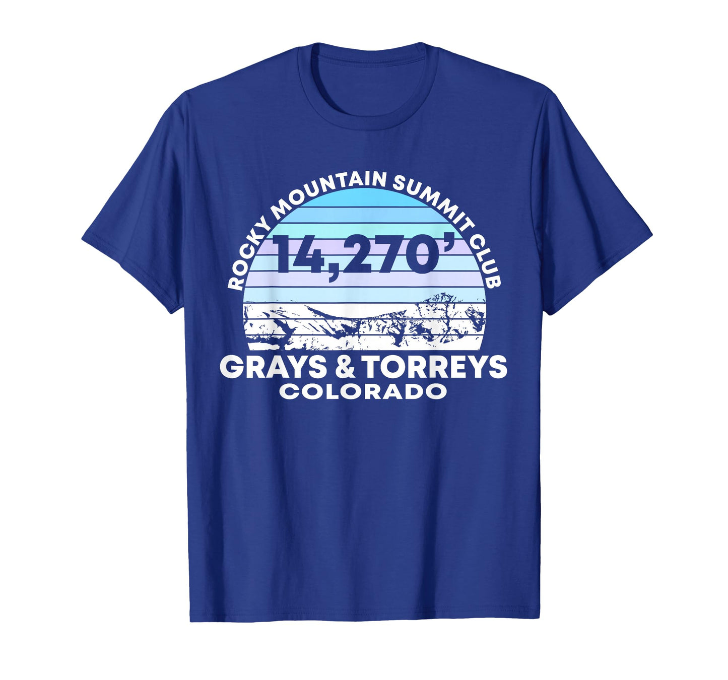Rocky Mountain Grays and Torreys Colorado Summit Club T-Shirt