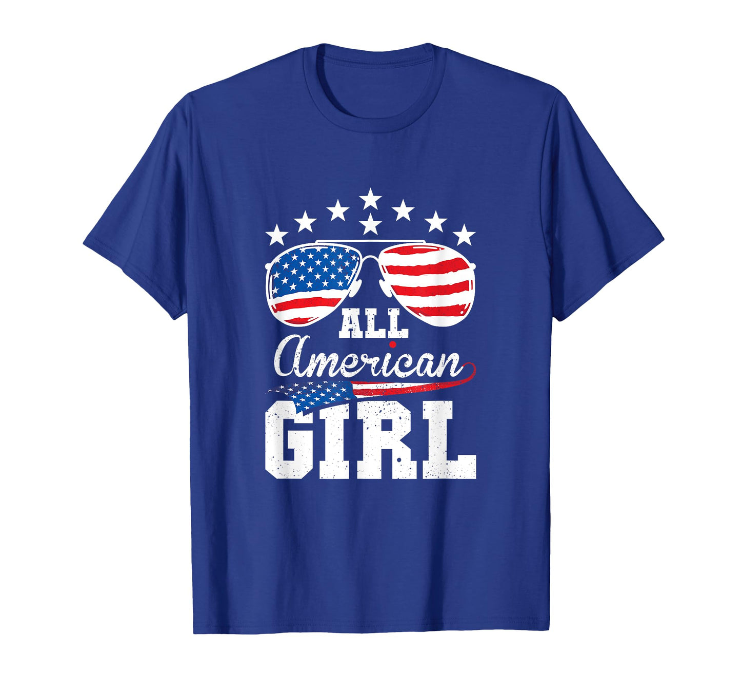 All American Girl 4th of July Matching Family T-Shirt