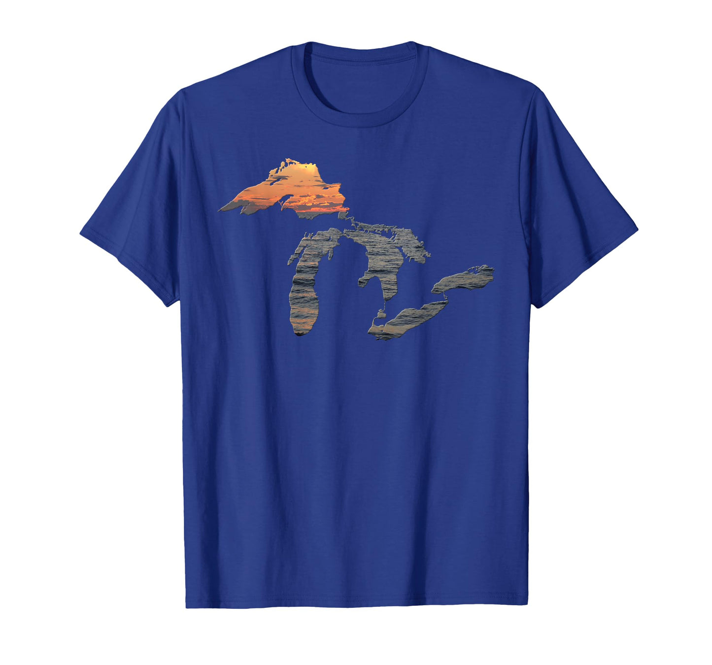 Great Lakes Shirt - Sunset Over Lake Superior Tee T-Shirt