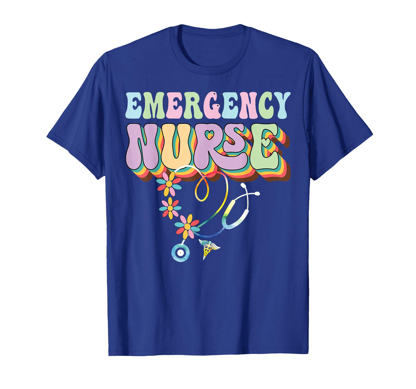 Groovy Nurse Shirt For Emergency Room Nurse Job Lover Gifts T-Shirt