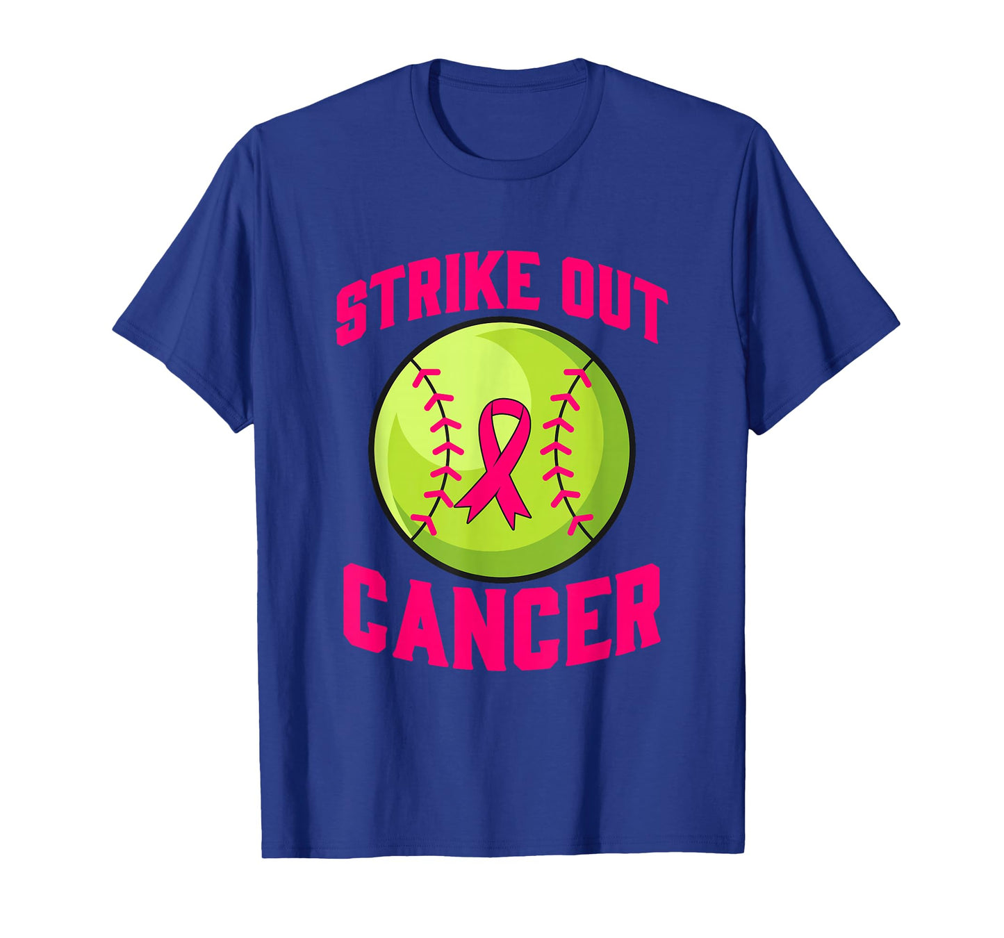 Strike Out Breast Cancer Awareness Softball Fighters T-Shirt