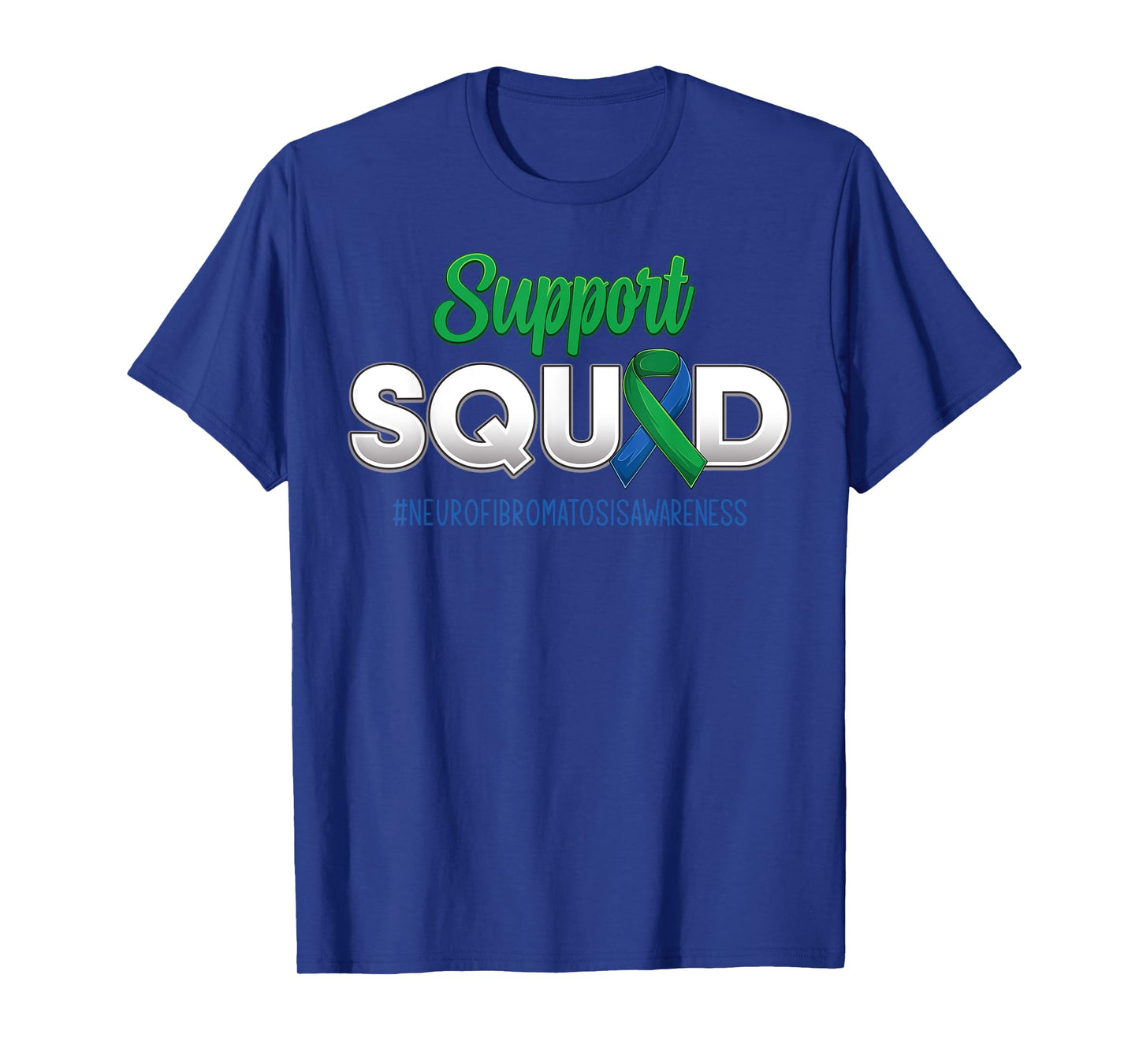 Support Squad Neurofibromatosis Awareness Strong Men Women T-Shirt