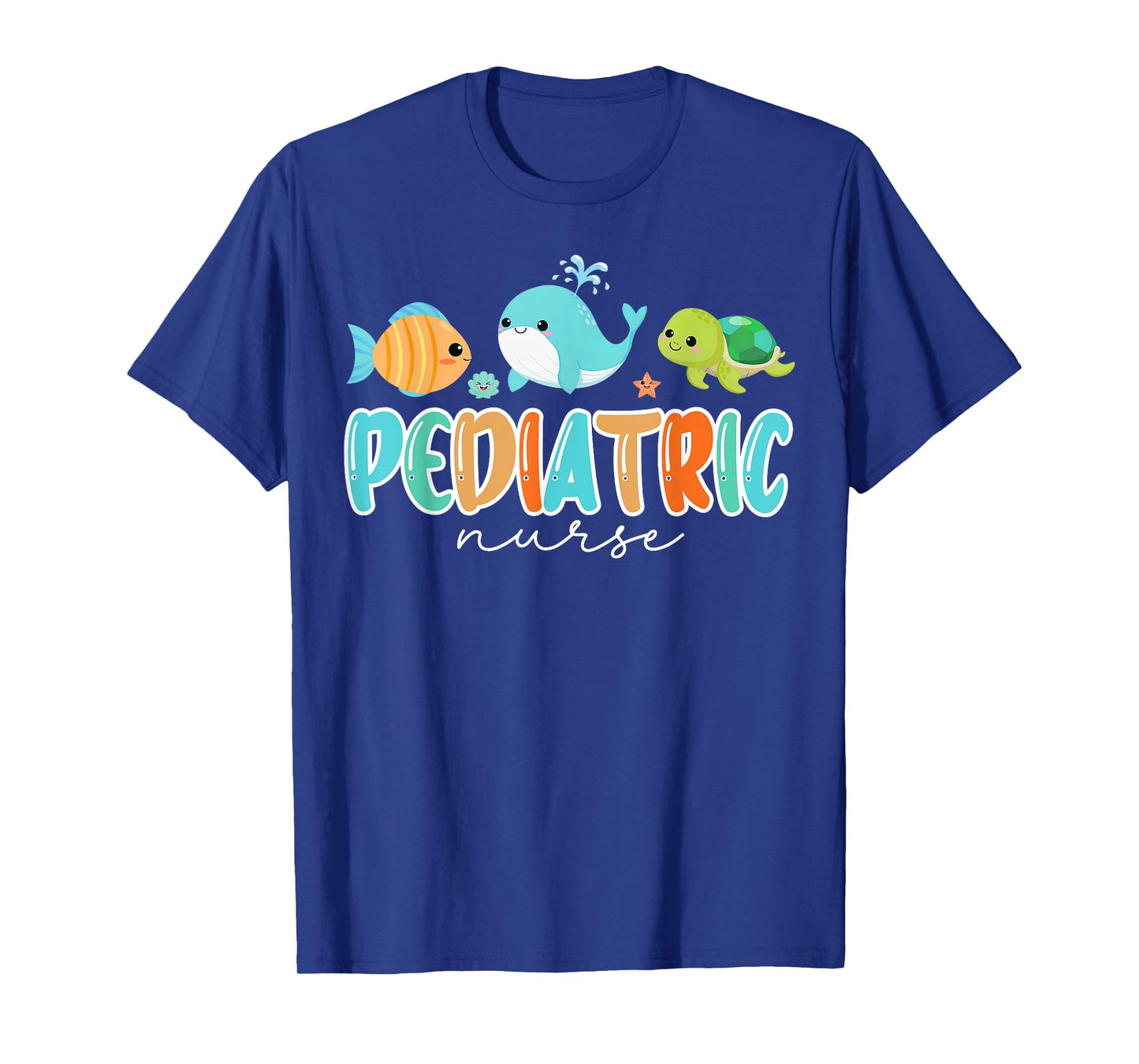 Cute Ocean Sea Summer Pediatric Nurse PEDS RN Pediatrician T-Shirt