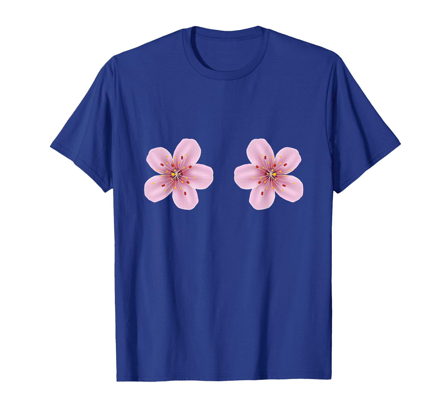 Boobies Tees Cherry Blossom Flowers Boobs Funny Titties Tits T-Shirt