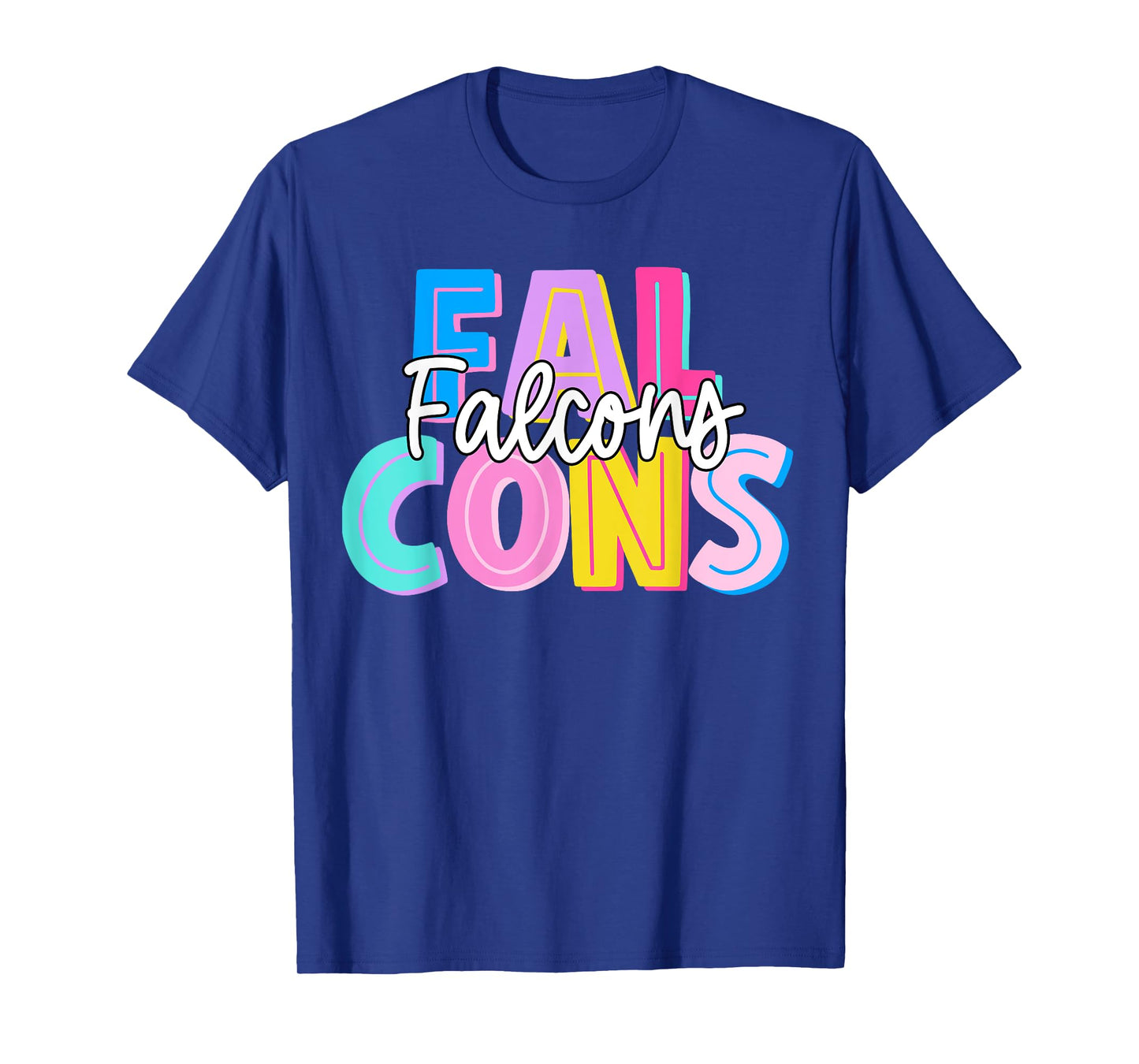 Falcons Team Pride School Spirit T-Shirt