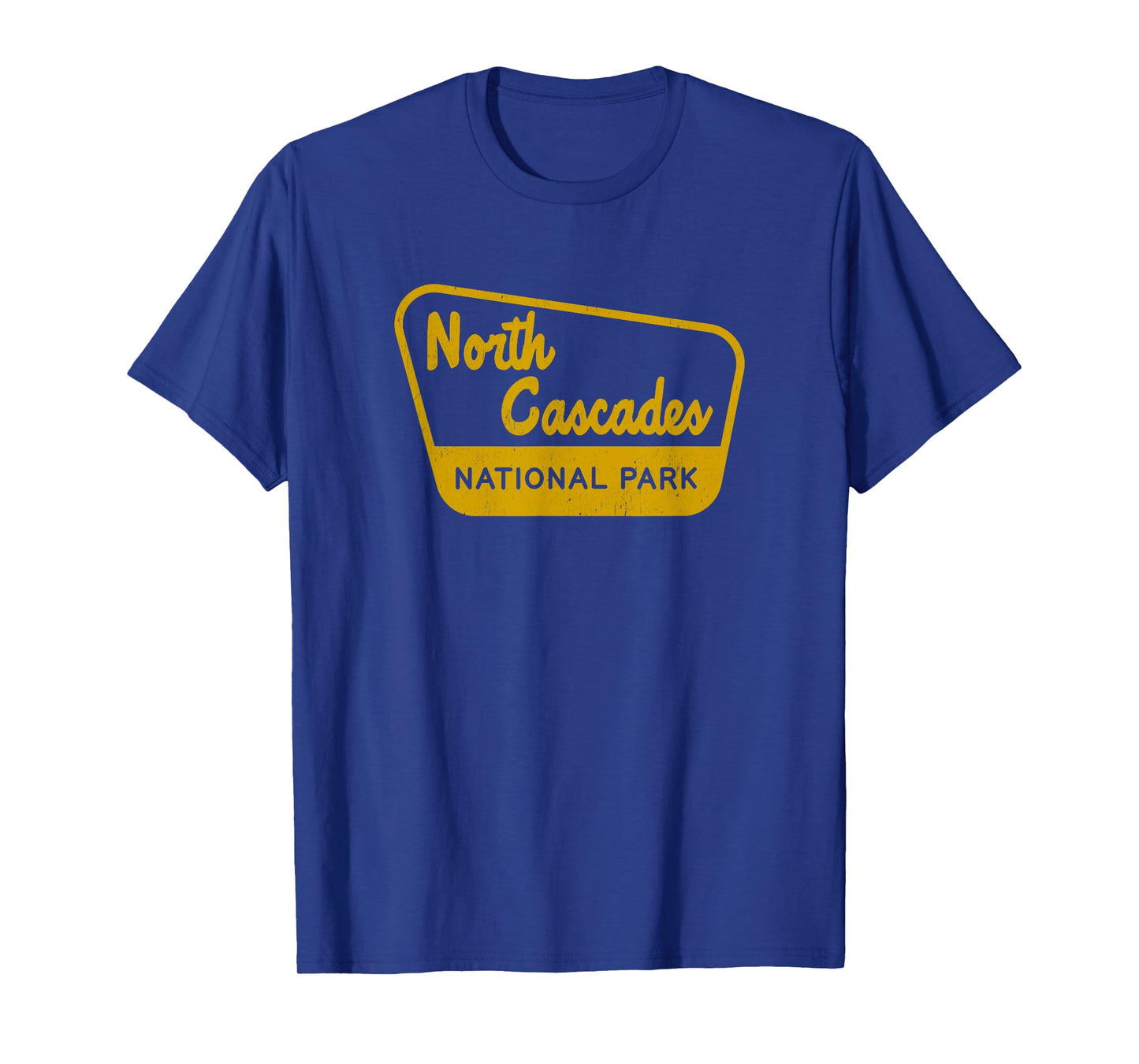 North Cascades National Park Vintage Inspired Sign Graphic T-Shirt