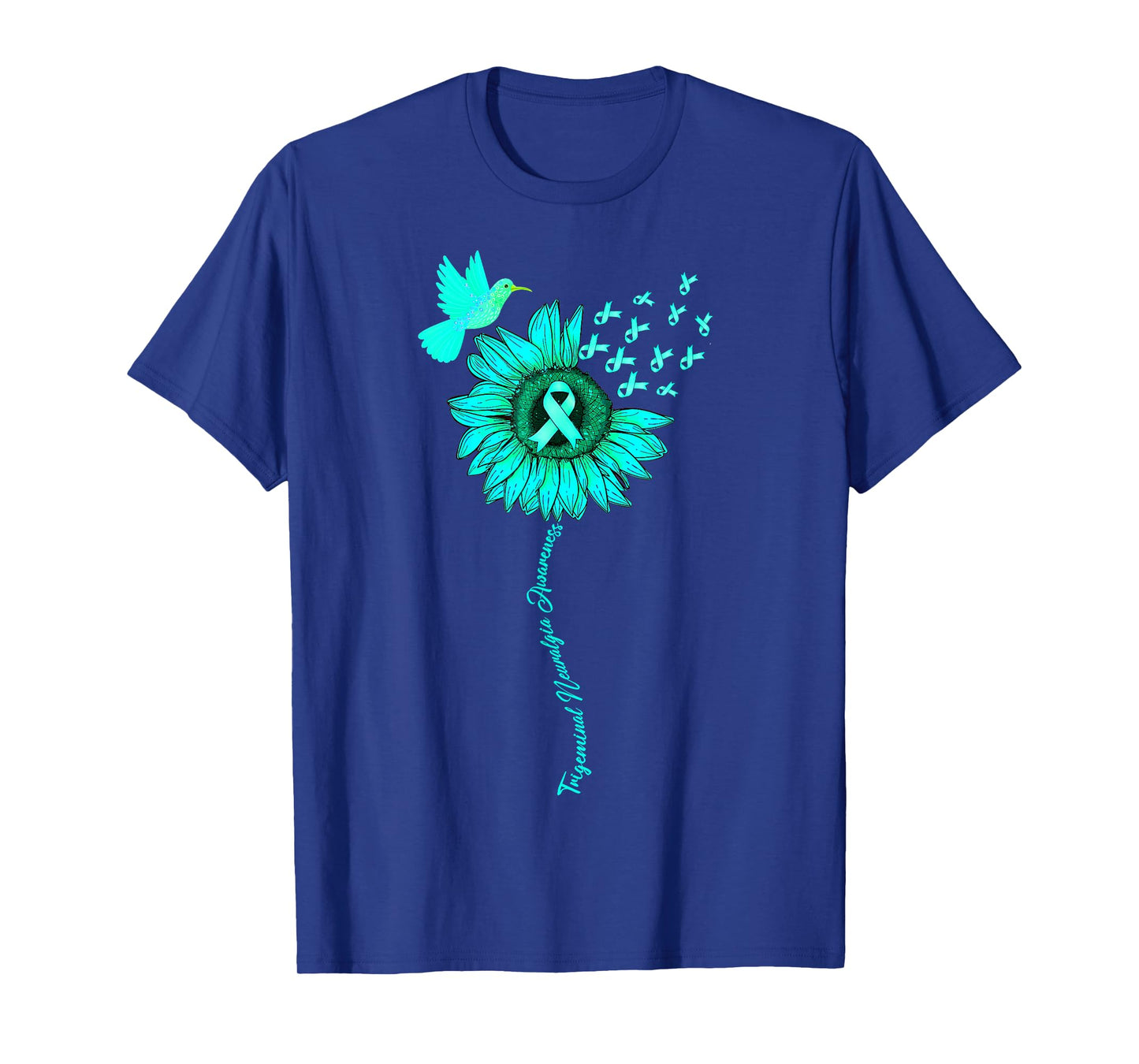 Trigeminal Neuralgia Awareness Sunflower T-Shirt