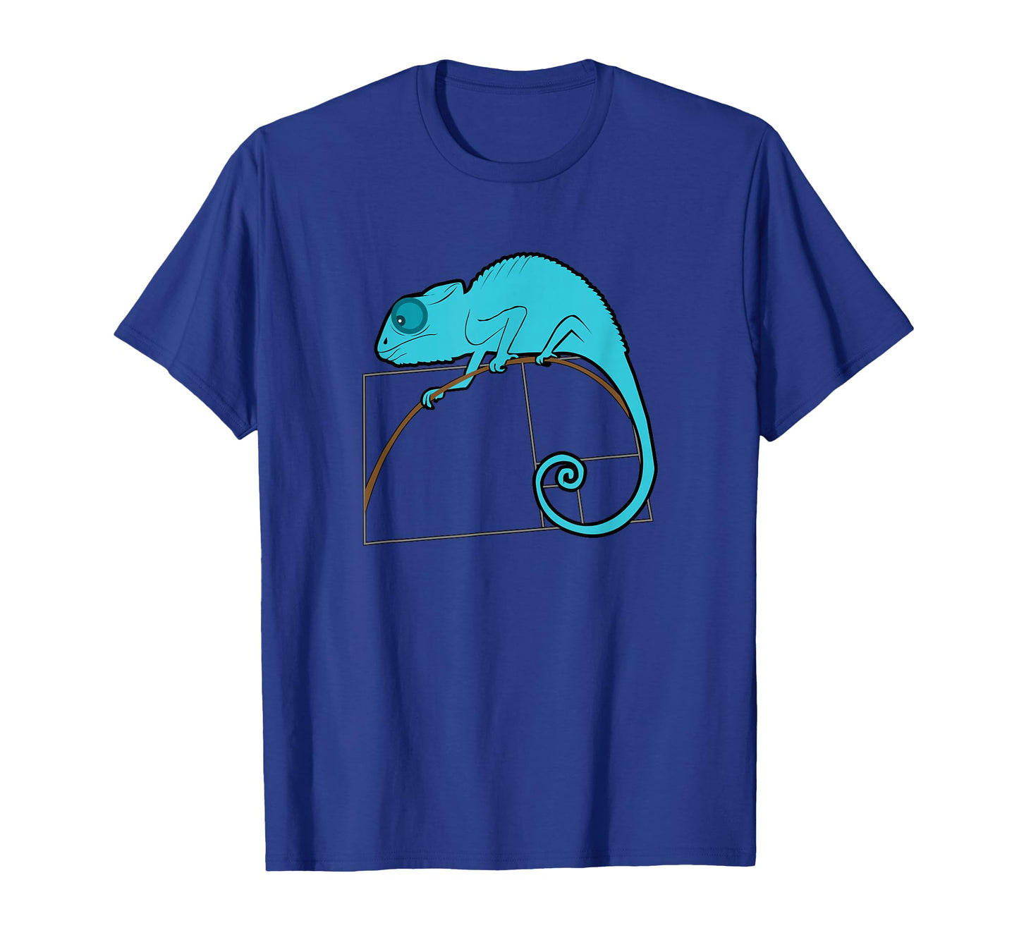 Fibonacci Chameleon Golden Ratio T-Shirt