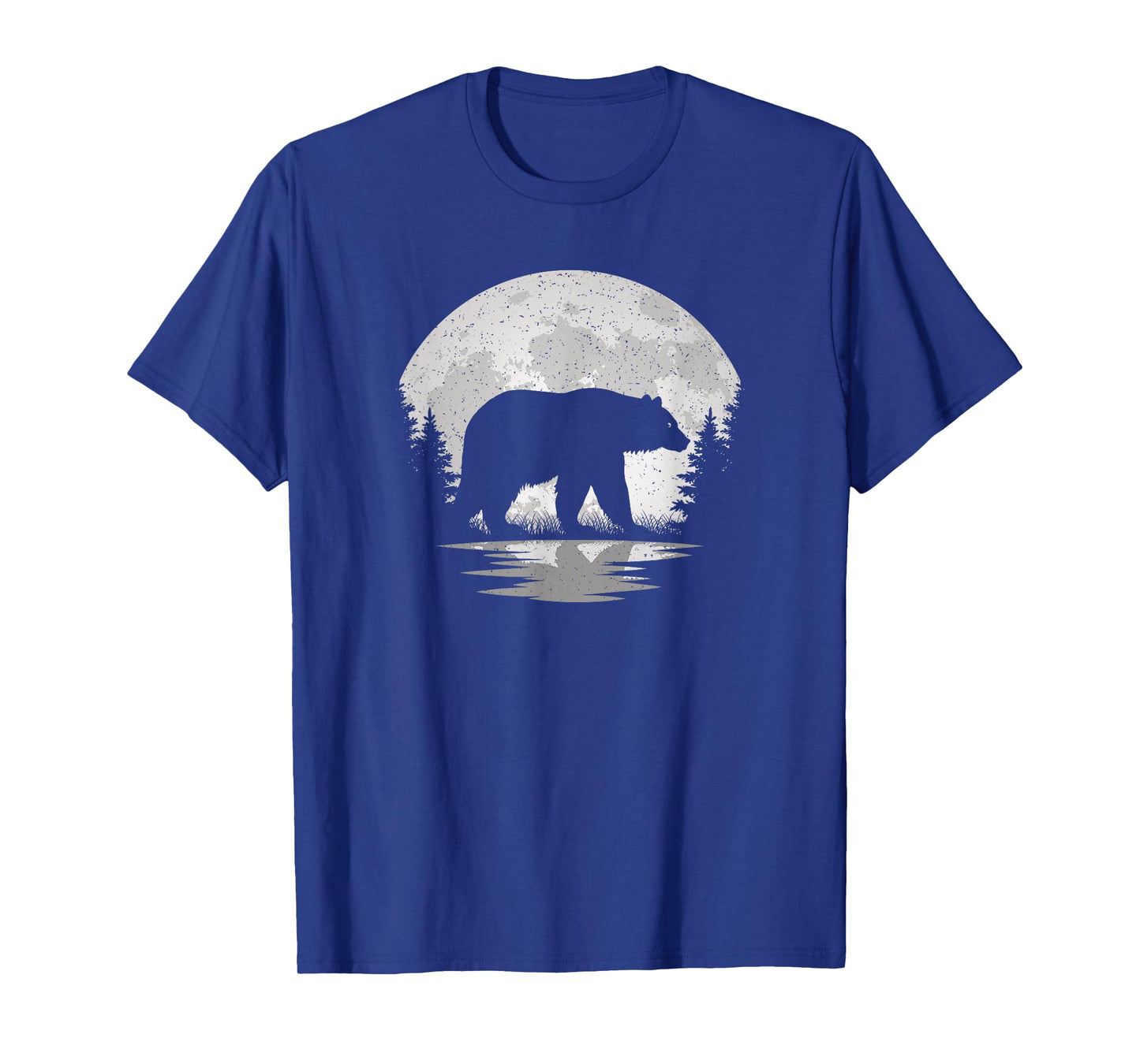 Bear Moon Vintage Bear Lover Wildlife Men Women Kids T-Shirt