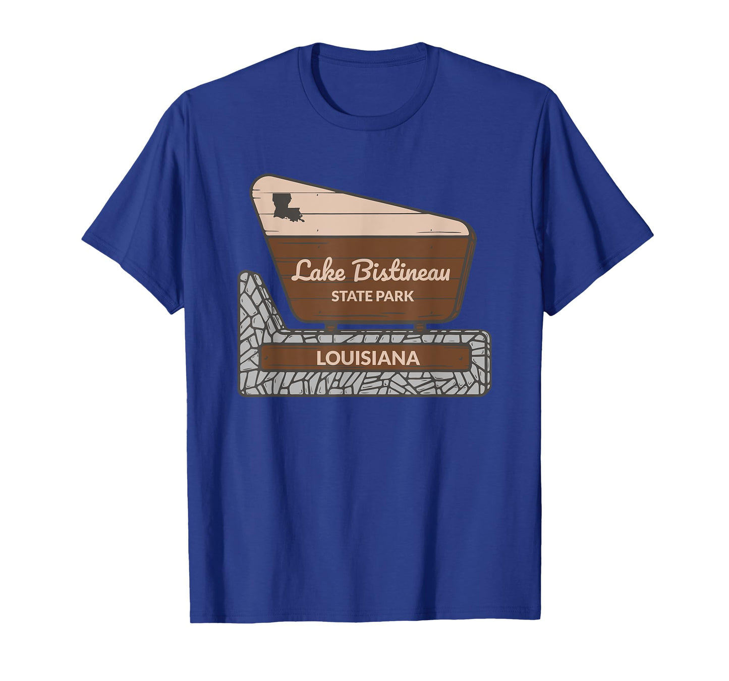 Lake Bistineau State Park Louisiana Welcome Sign Vacation T-Shirt