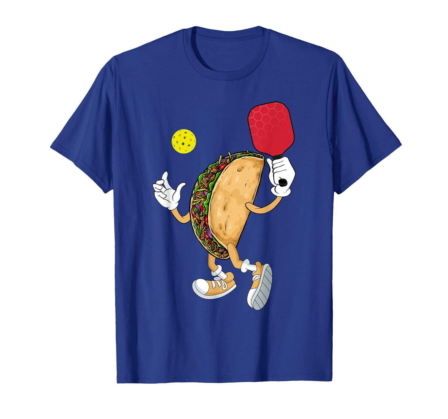 Mexico Taco Pickleball Player Sports Lover Cinco De Mayo Men T-Shirt