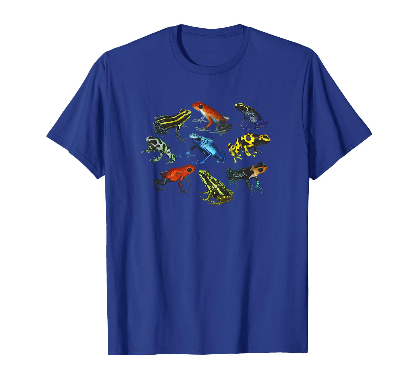 Colorful Collection Of Poison Dart Frogs Beautiful Nature T-Shirt