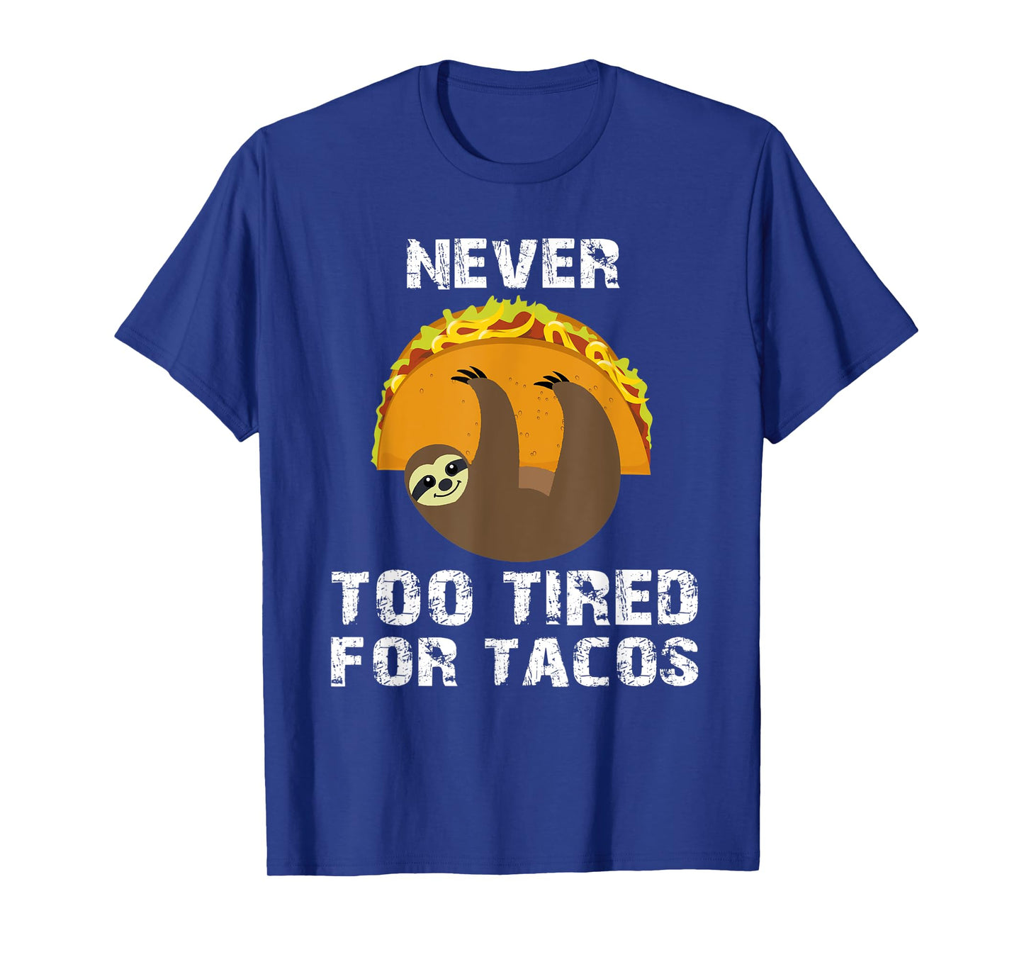 Sloth Cinco De Mayo Funny Taco Women Dad Mexico Taco Pun T-Shirt