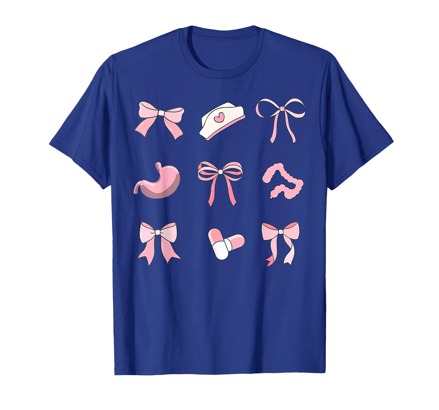 Pink Coquette Bow Endoscopy Nurse Gi Colon Gastrointestinal T-Shirt