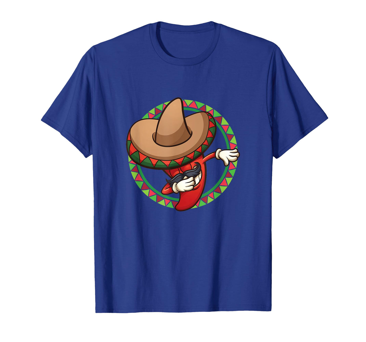 Funny Chili Pepper Dabbing Cinco De Mayo T-Shirt T-Shirt