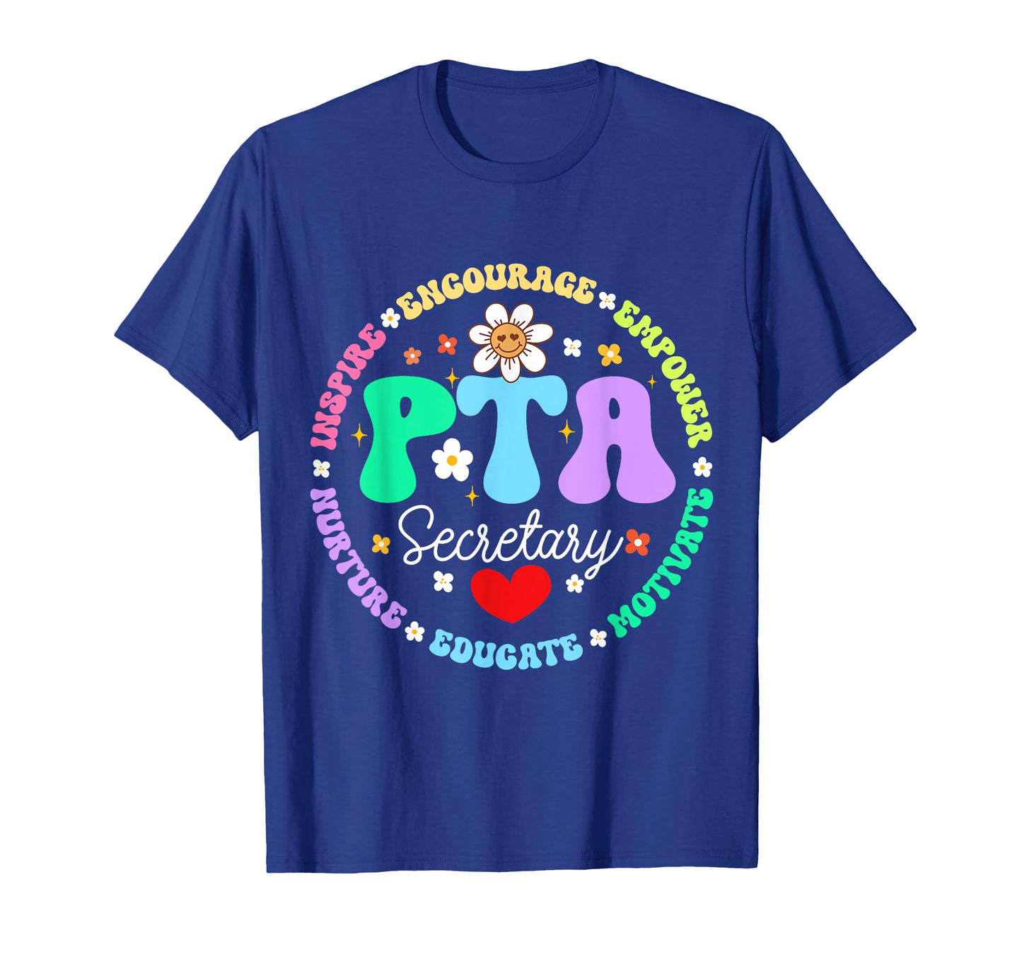 Parents Teacher Association Team Supporter PTA Secretary T-Shirt