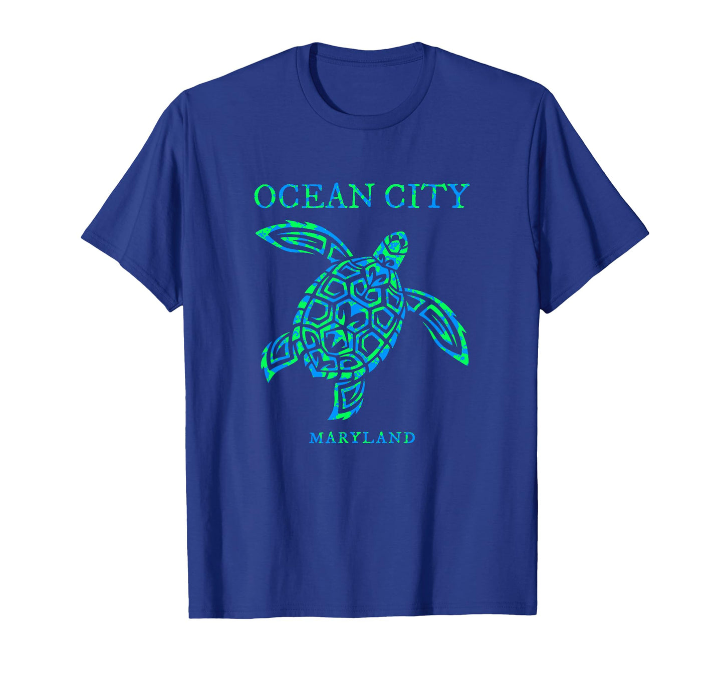 Ocean City Maryland Sea Turtle Souvenir Mens Womens Kids T-Shirt