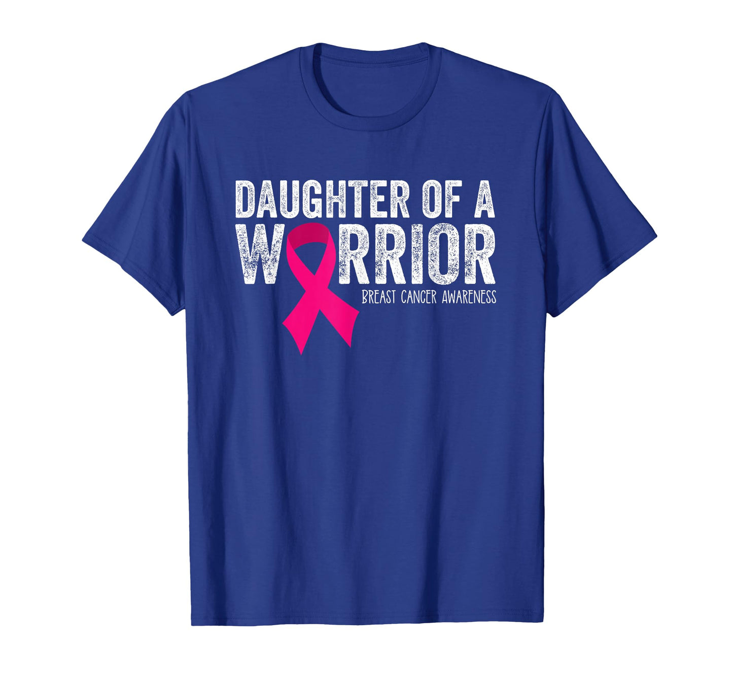 Daughter of a Warrior Breast Cancer Awareness Pink Ribbon T-Shirt