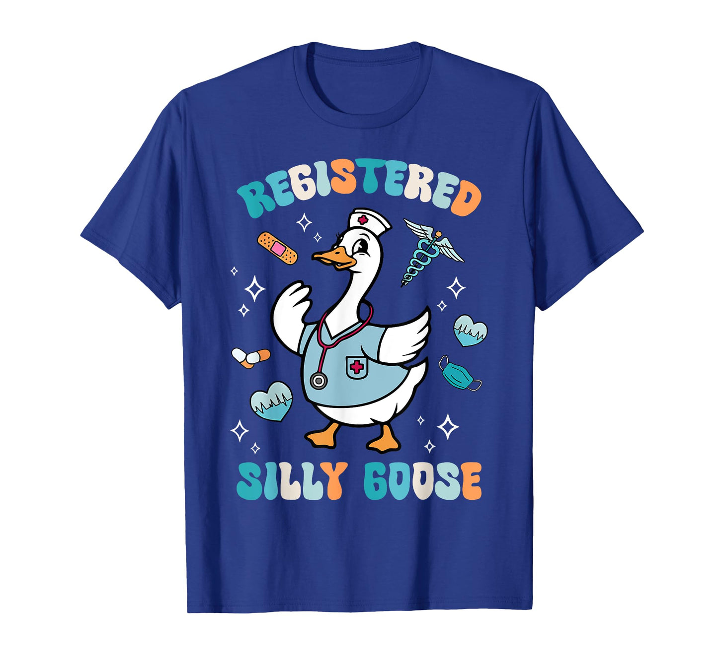 Registered Silly Goose Nursing Student Nurse Practitioner T-Shirt