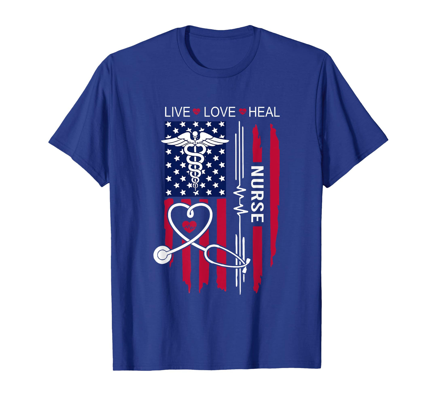 American Flag Nurse Day Gifts, Week Gift Nurse, Nurse's Day T-Shirt