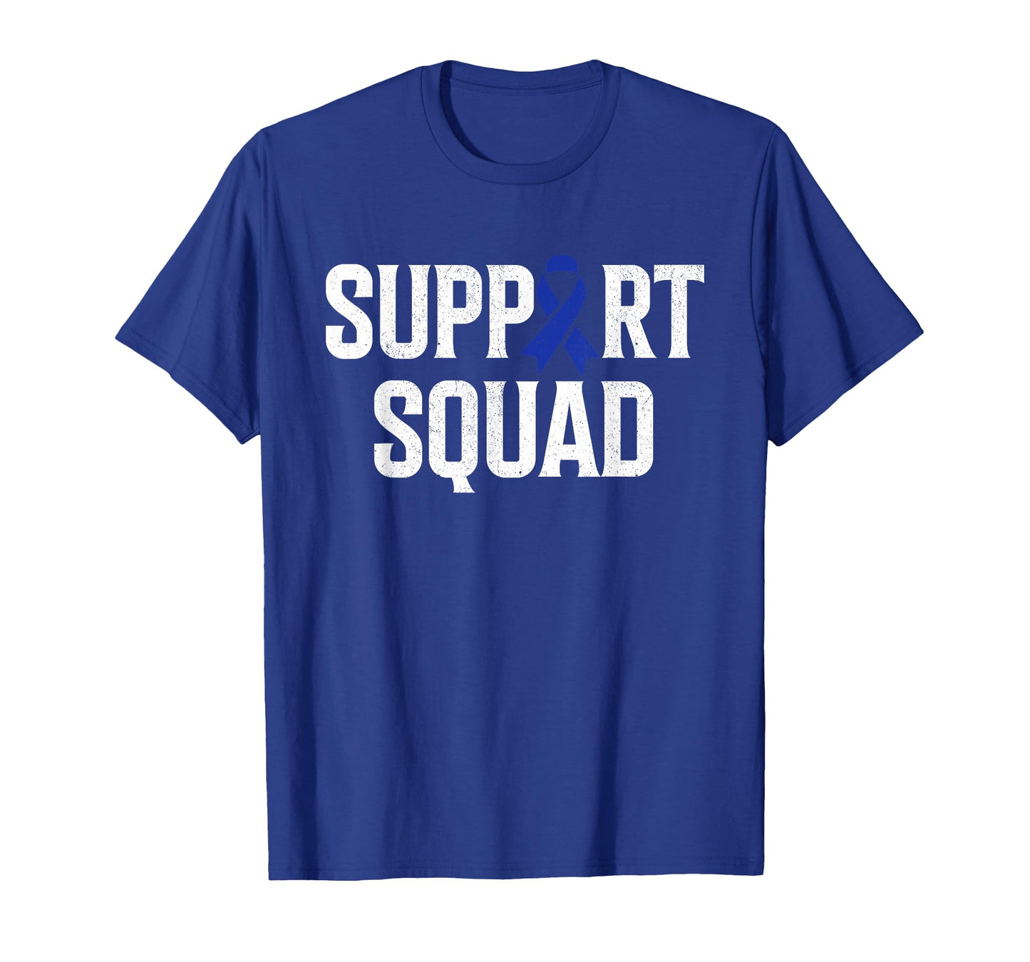 Colon Cancer Support Squad Colorectal Cancer Awareness T-Shirt