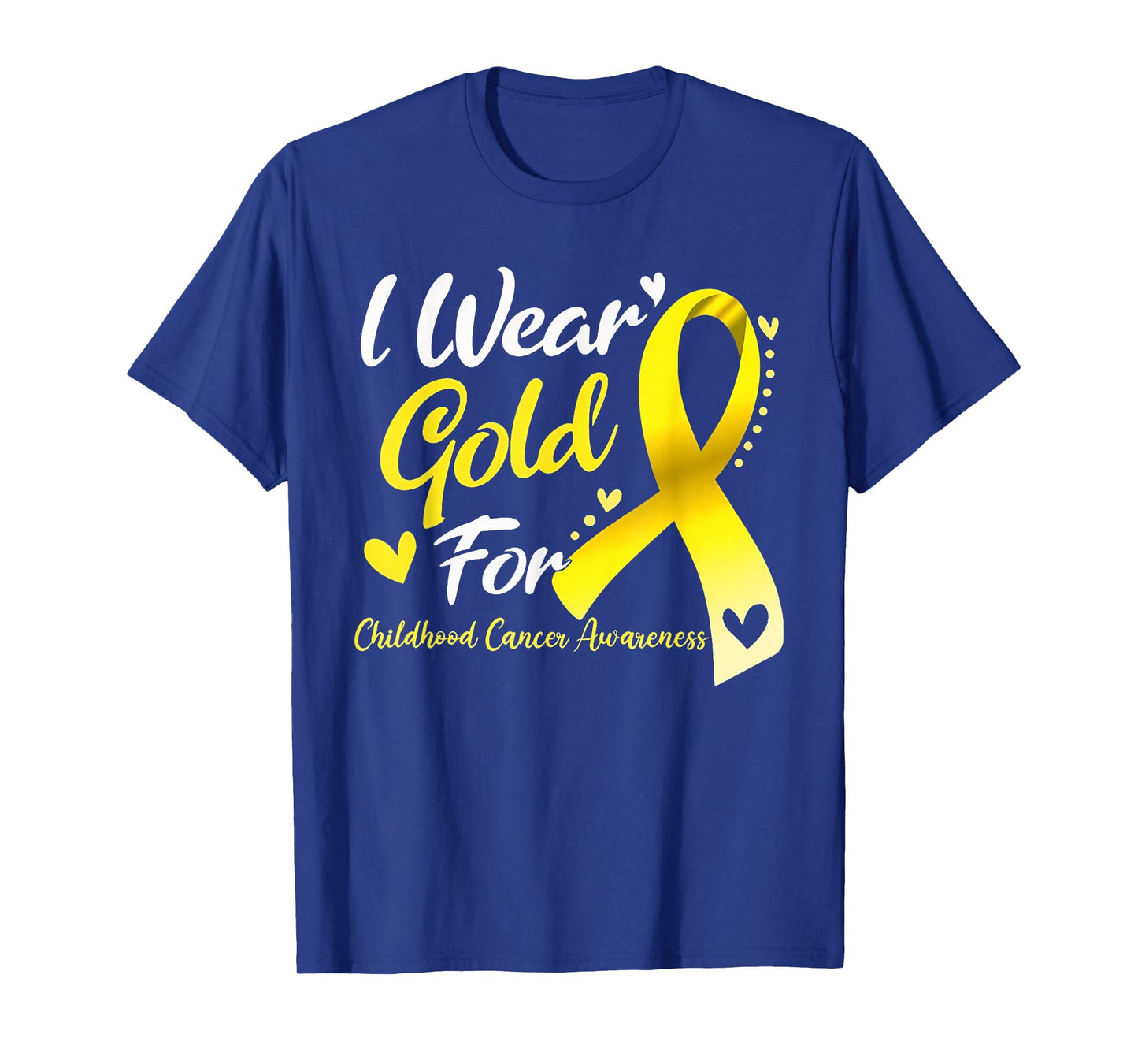 in September We Wear Gold Childhood Cancer Awareness Kids T-Shirt
